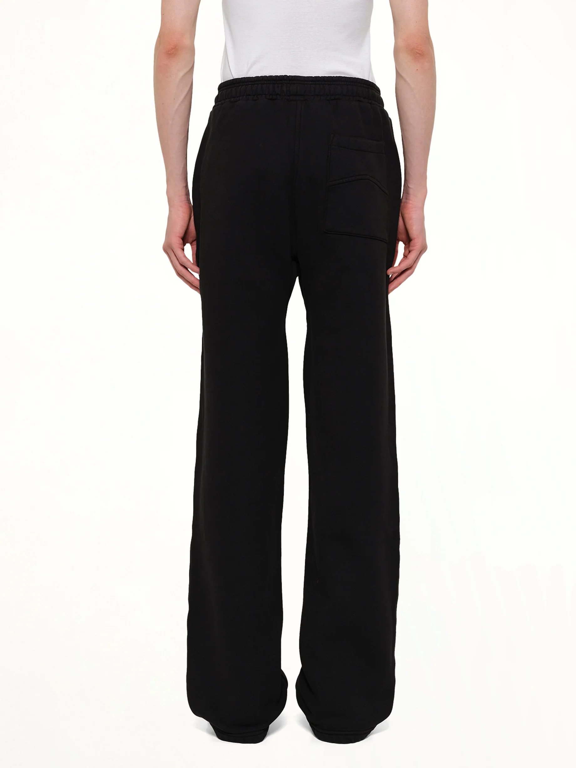 Classique Sweatpant in Black/White - Image 5