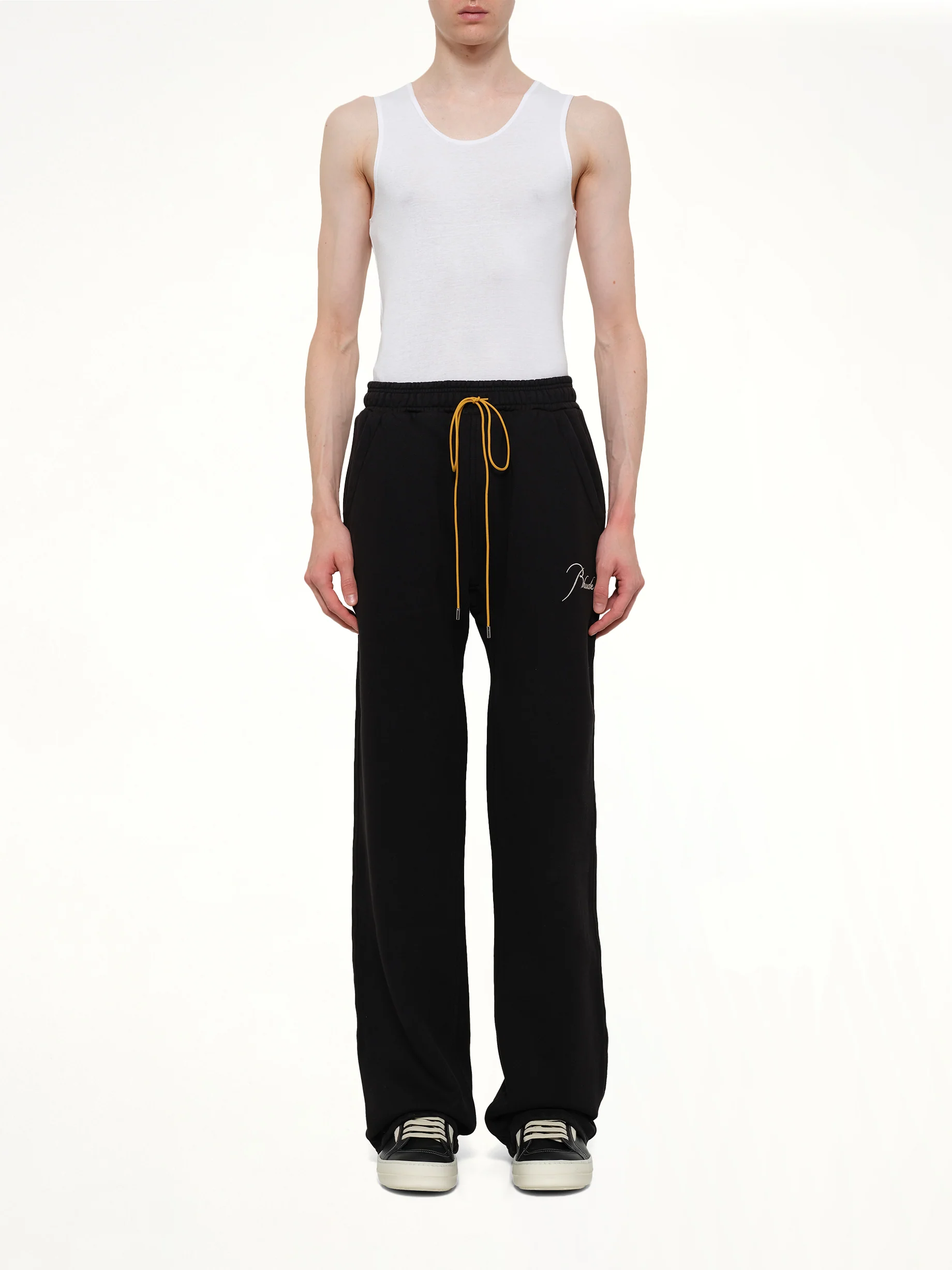 Classique Sweatpant in Black/White - Image 7