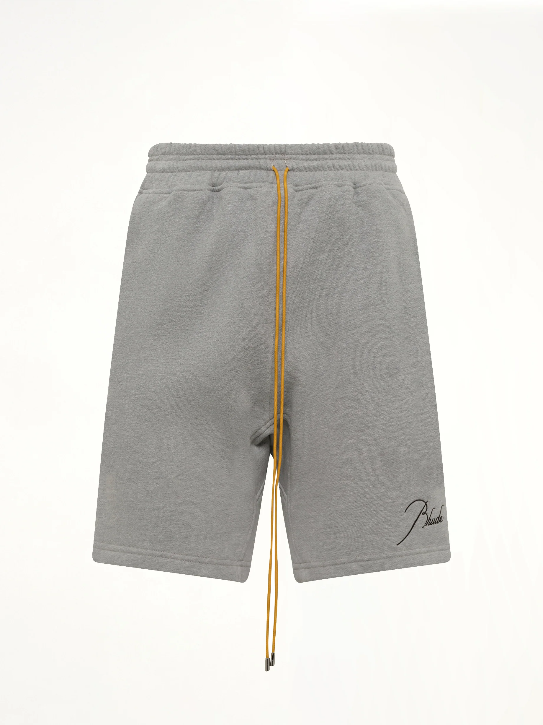 Classique Sweatshort in Heather Grey/Black - Image 2