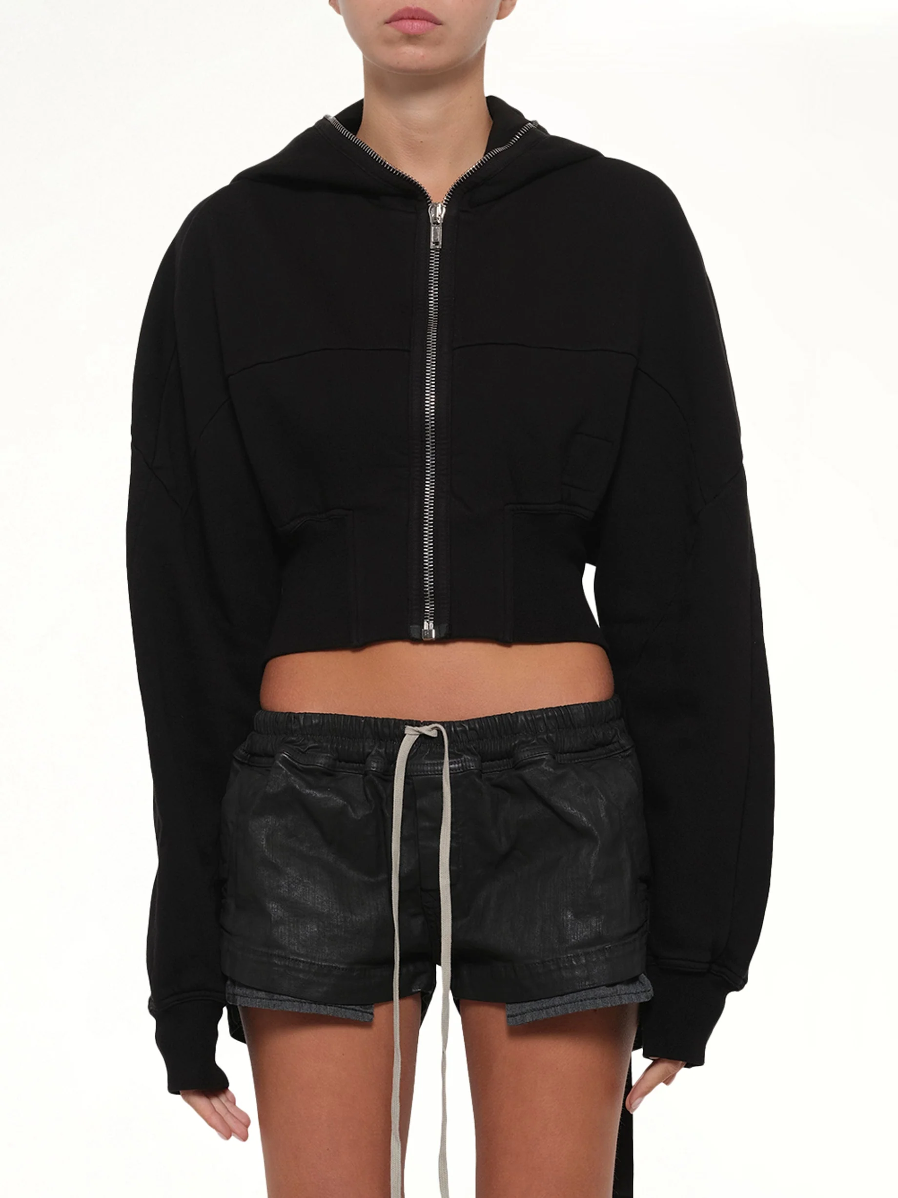 Collage Gimp Hoodie in Black