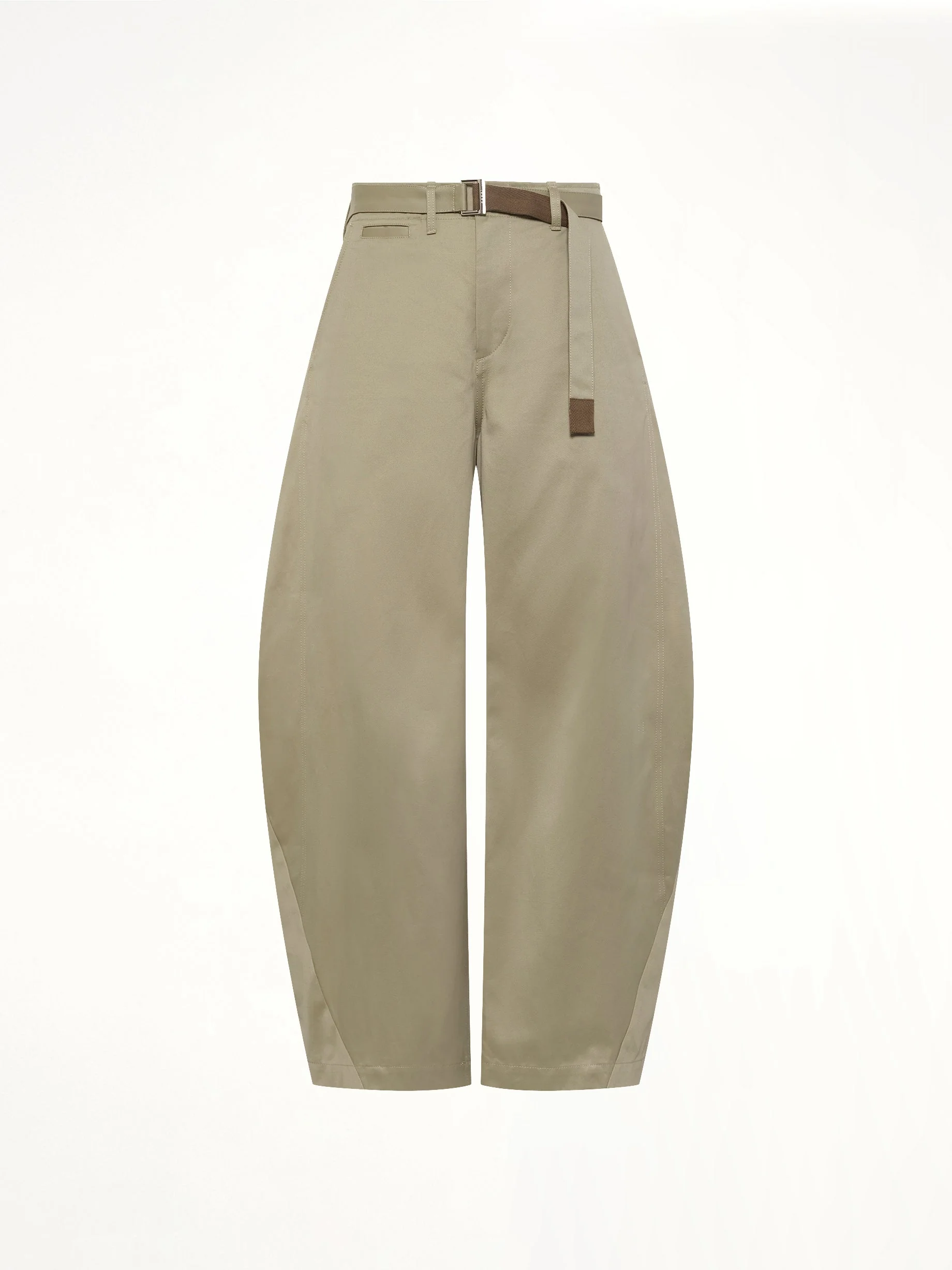 Cotton Chino Pants in Beige - Image 2