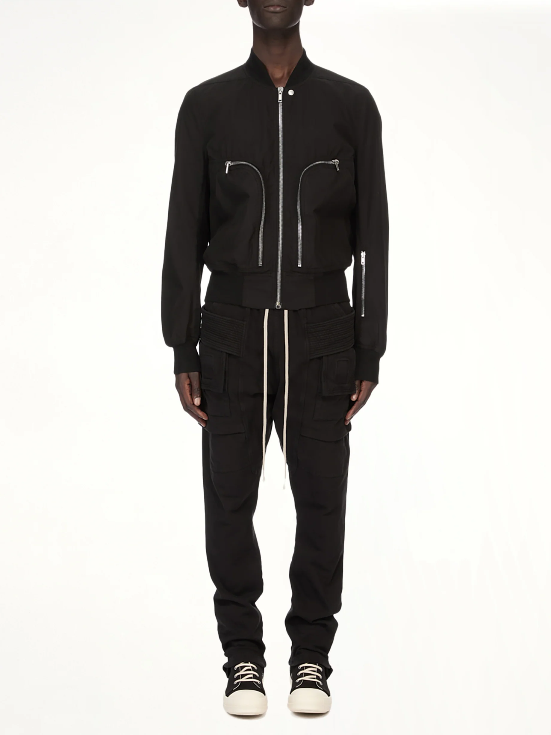 Creatch Cargo Drawstring in Black - Image 5