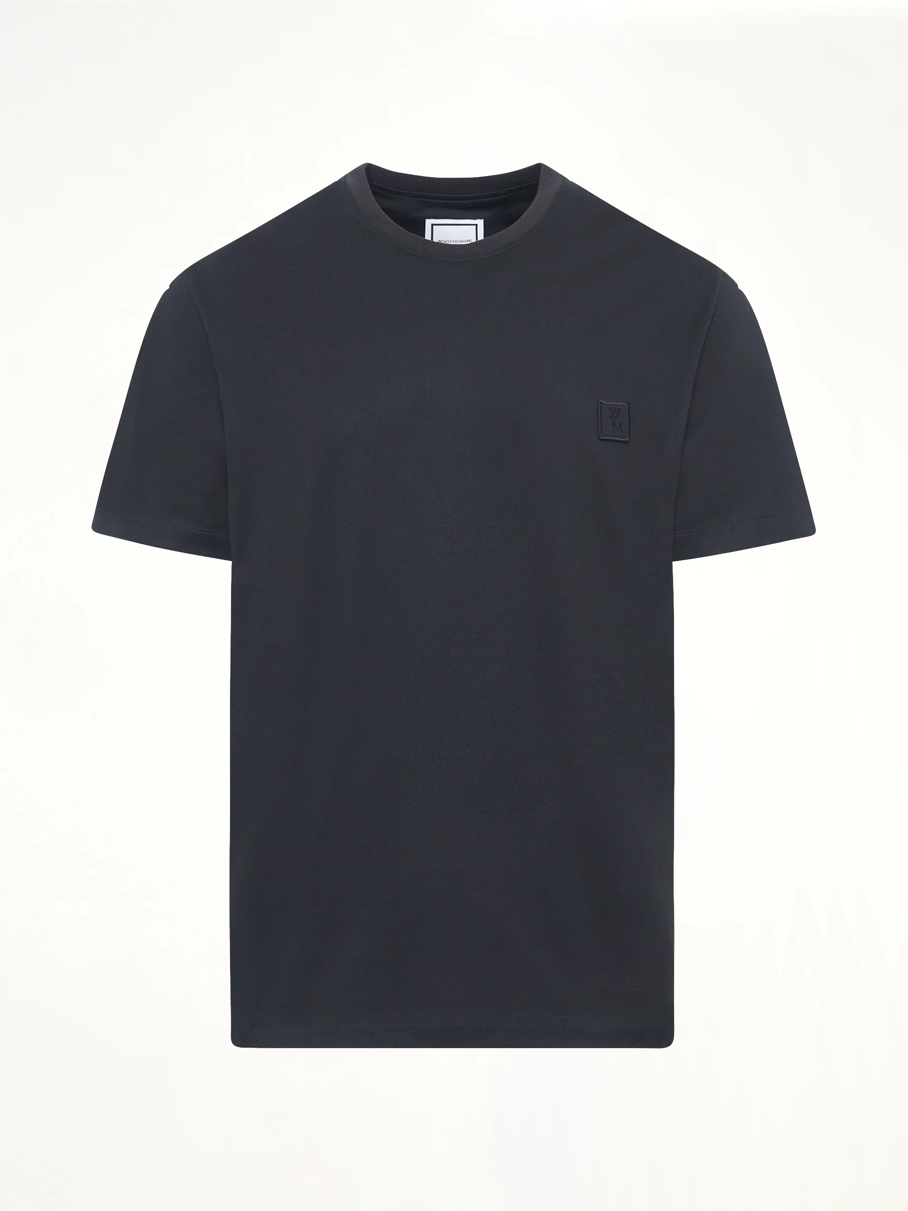 Flower Back Print T-Shirt in Black - Image 2