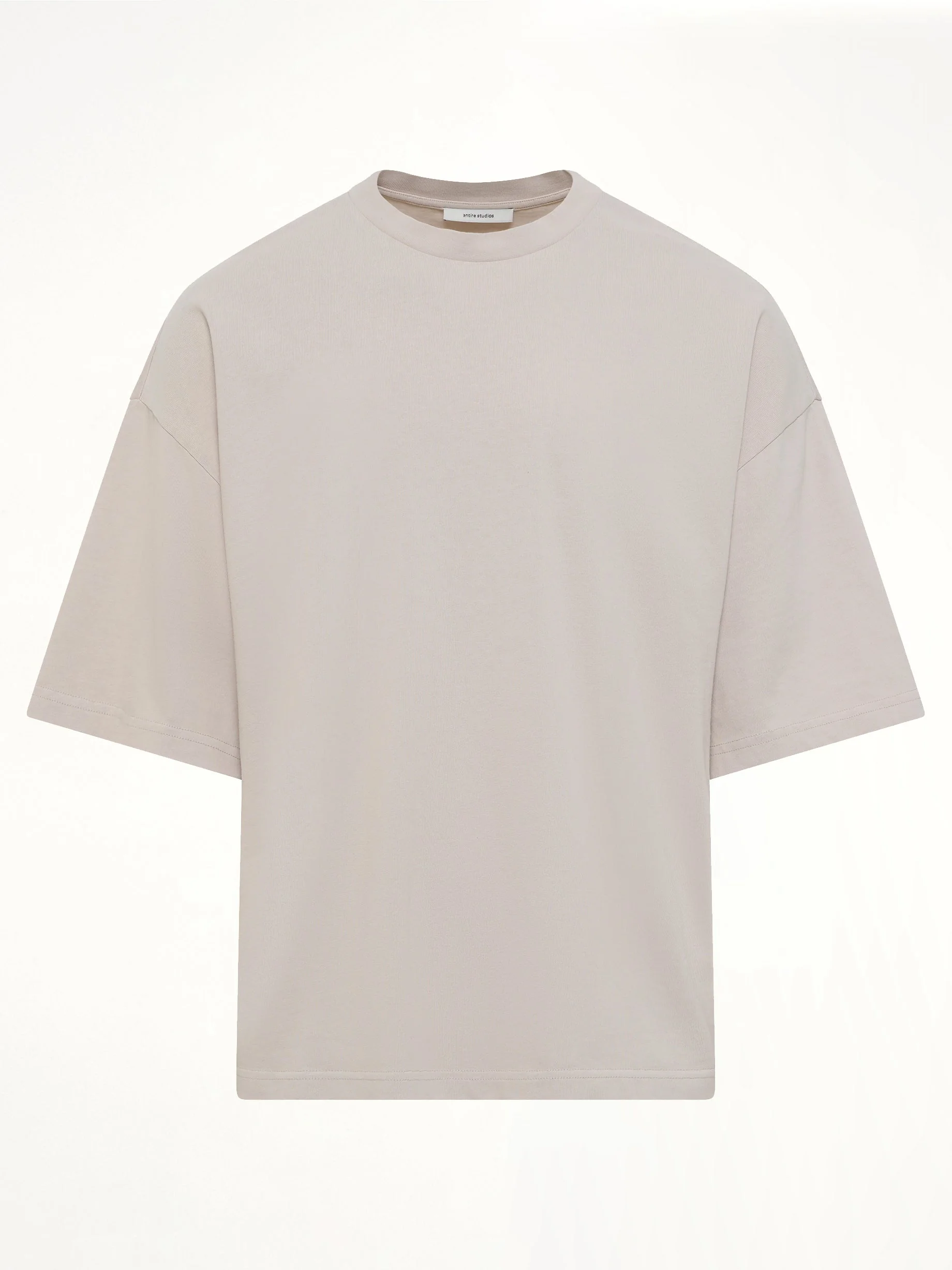 Heavy Boxy T-Shirt in Off White - Image 2