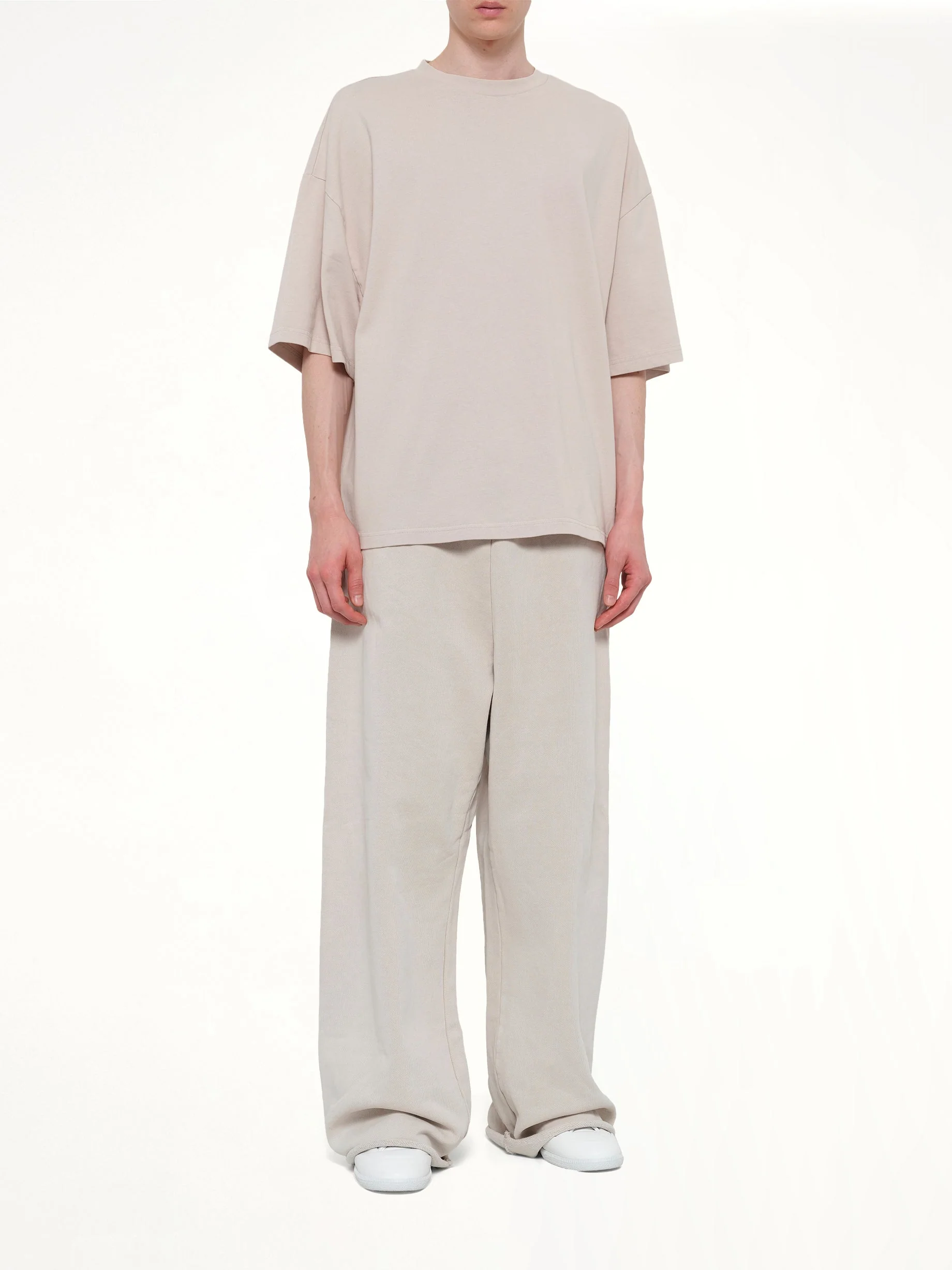 Heavy Boxy T-Shirt in Off White - Image 4