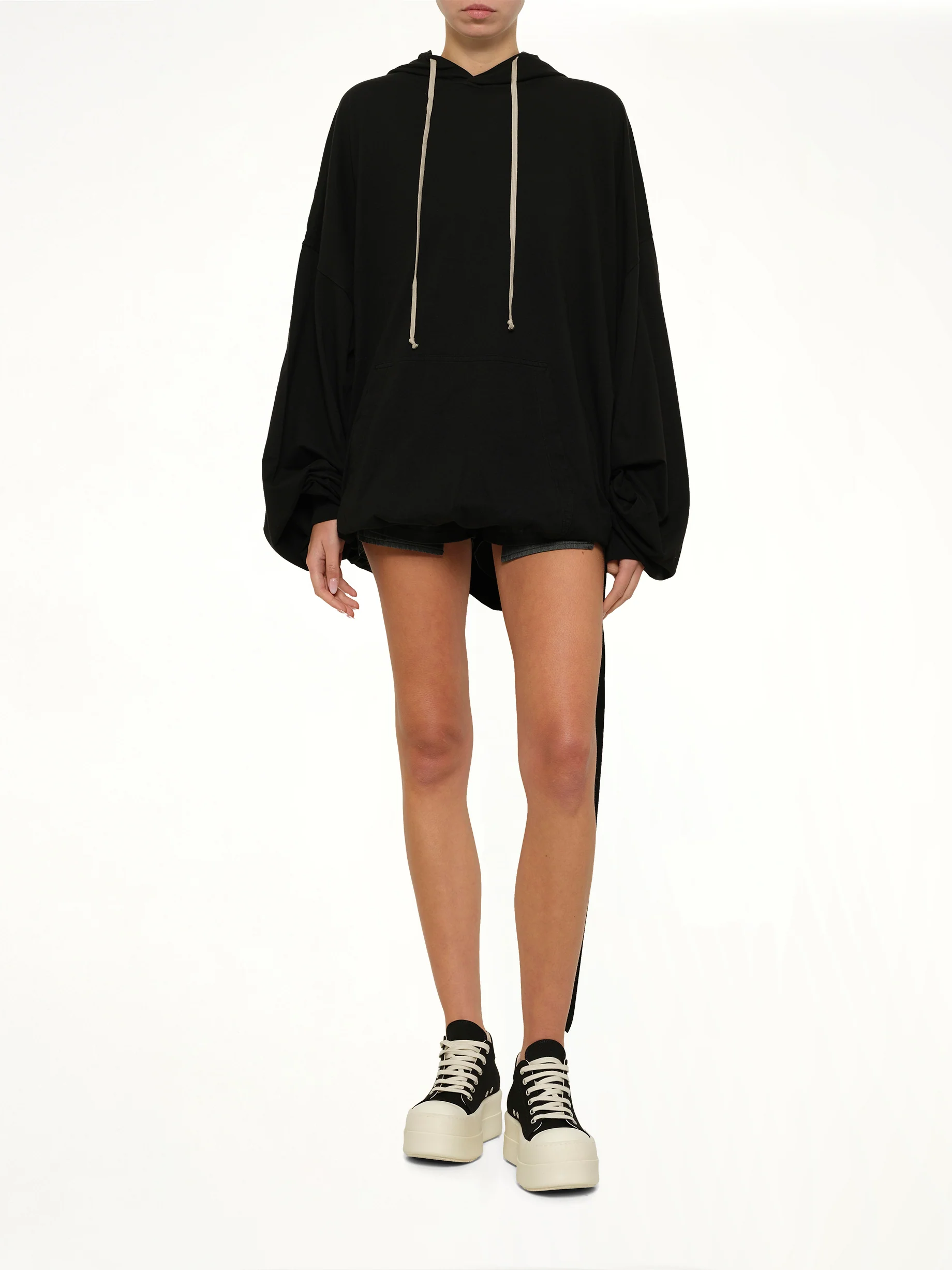 Hun Hoodie in Black - Image 4
