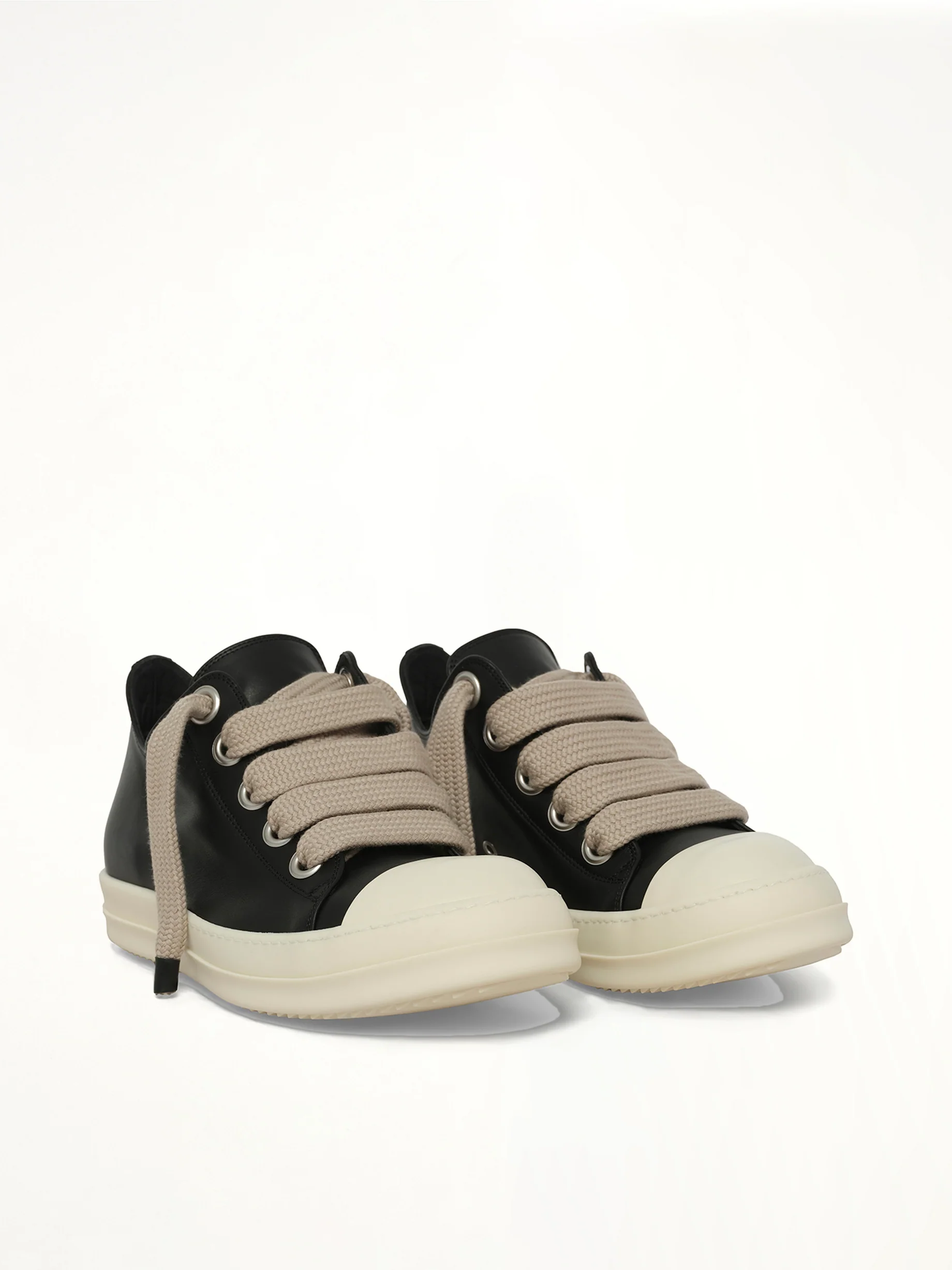 Jumbolace Low Sneaks in Black/Milk - Image 2