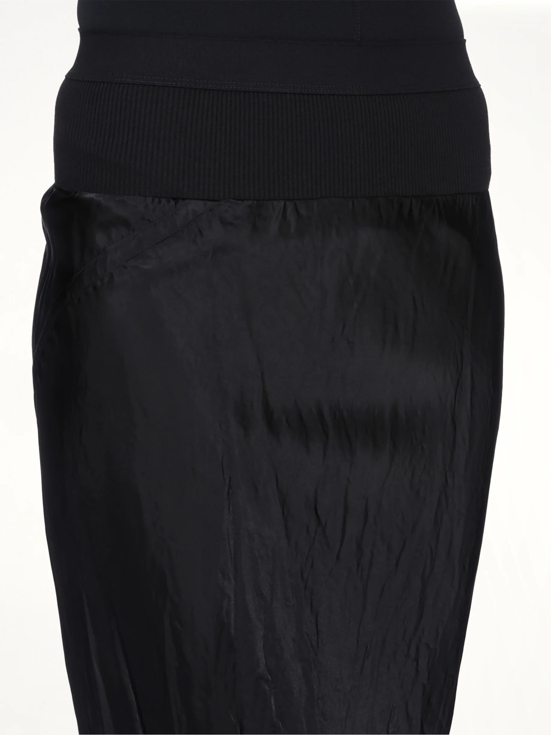 Knee Bias Skirt in Black - Image 7