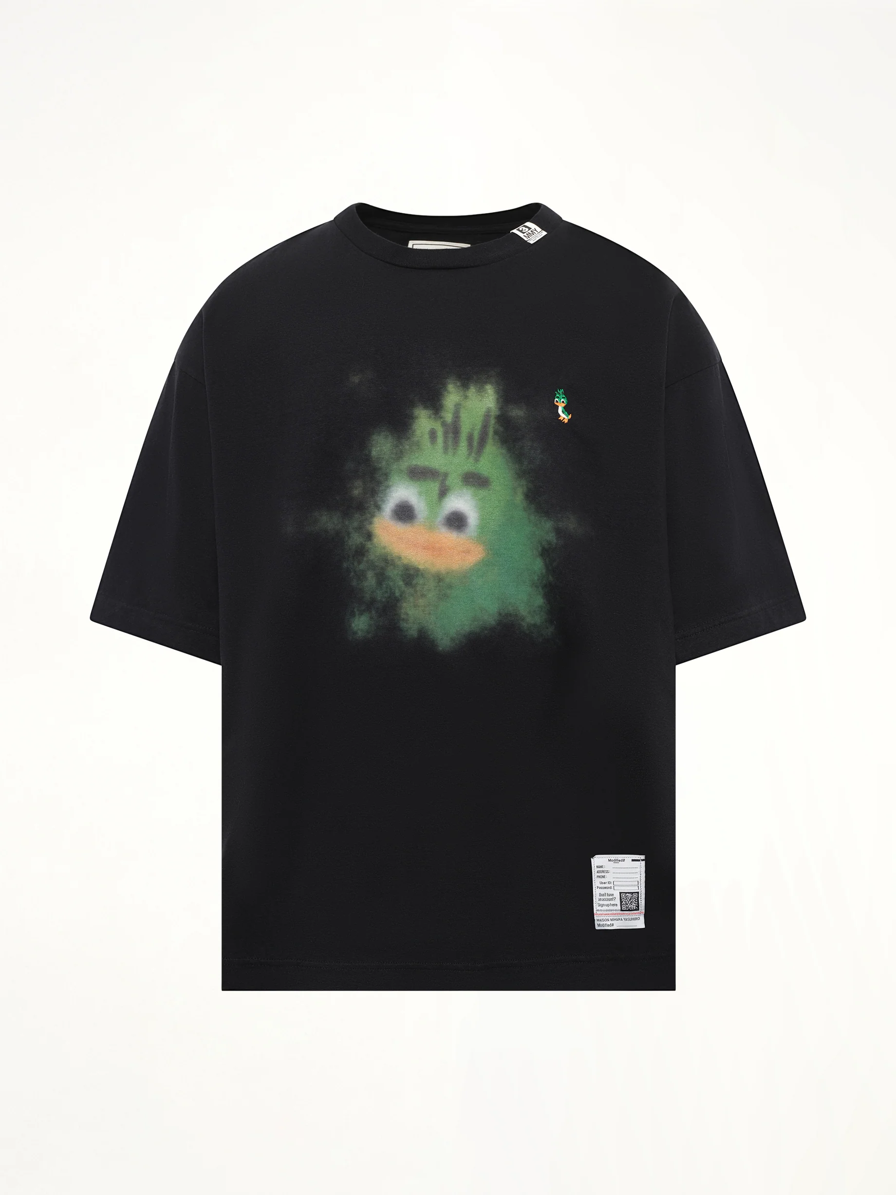 Leon Printed T-Shirt in Black - Image 2