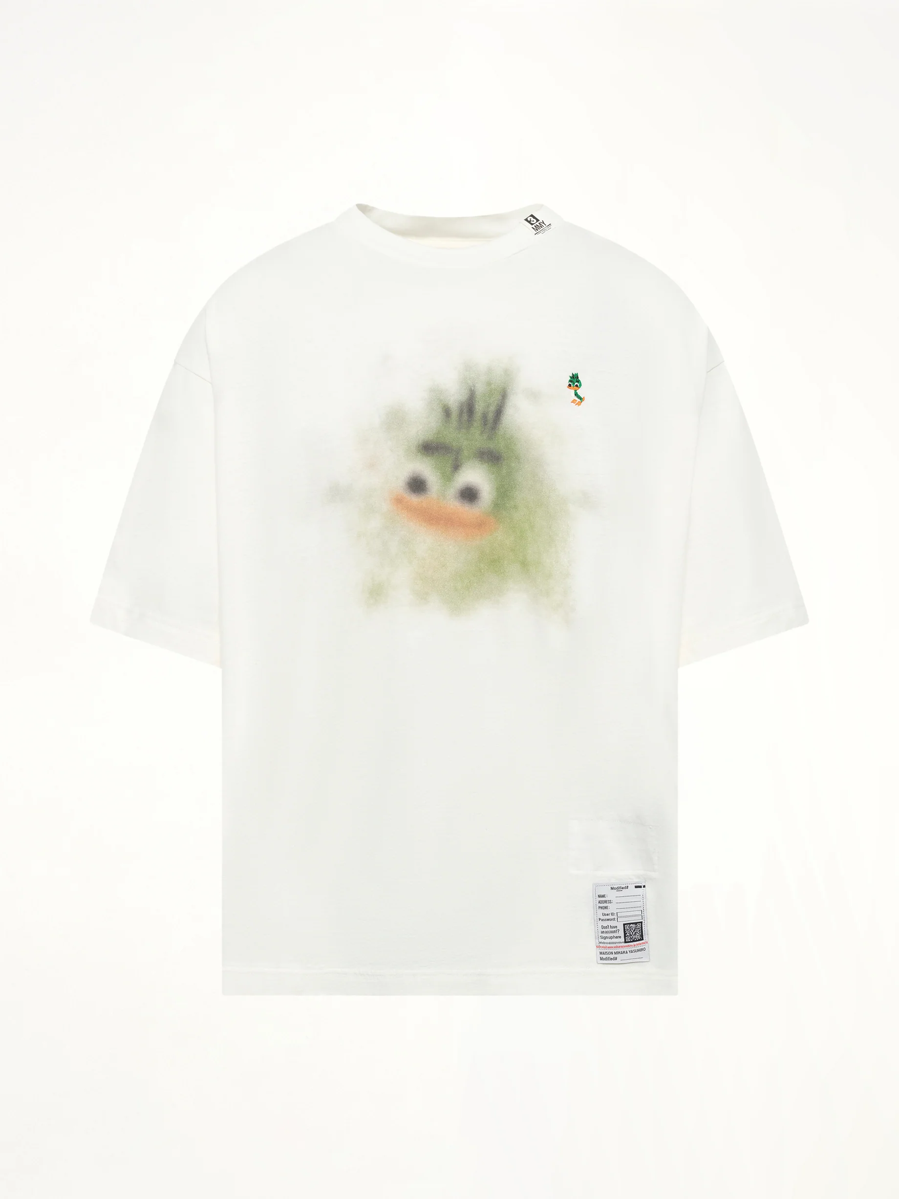 Leon Printed T-Shirt in White - Image 2
