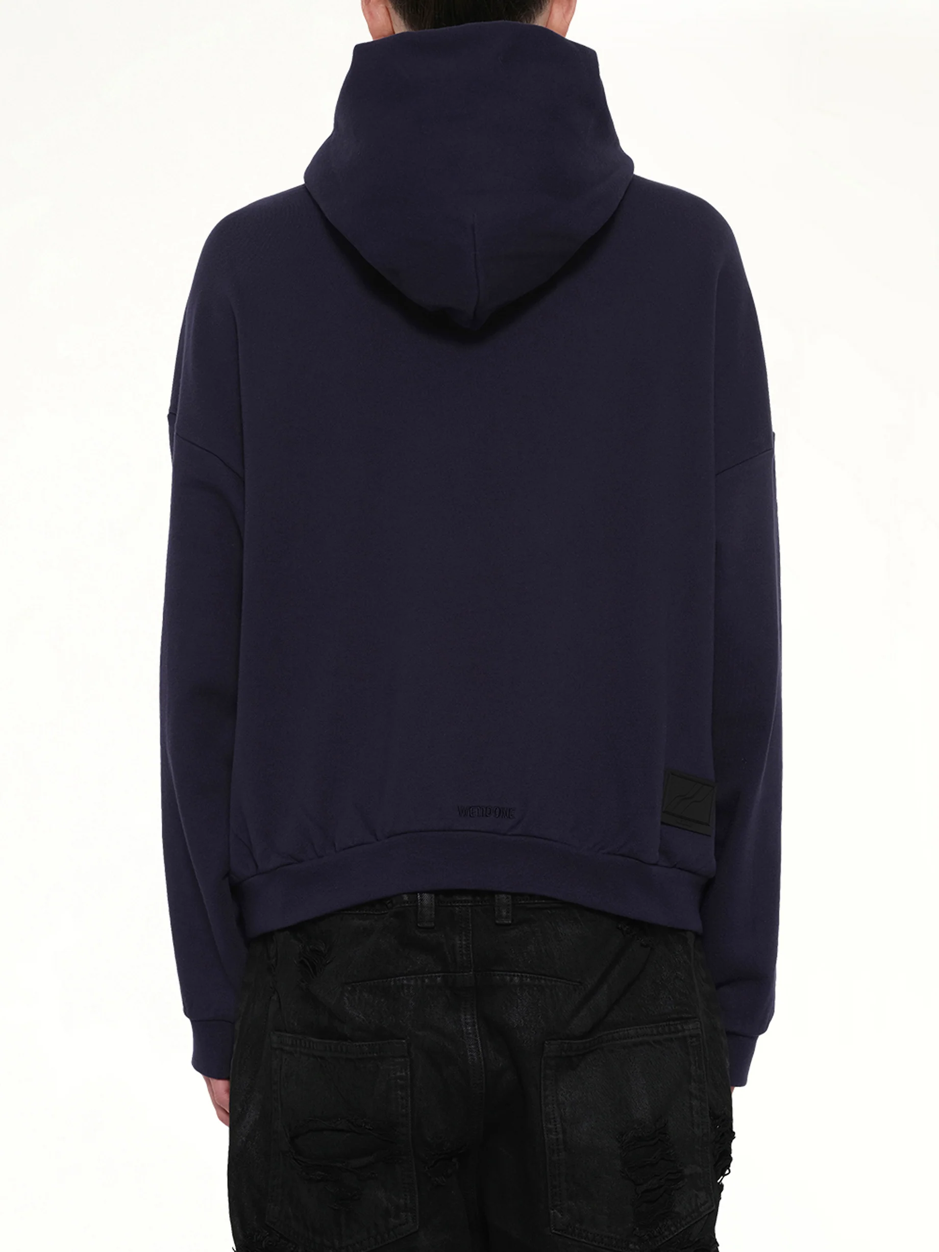Logo Hoodie in Navy - Image 5