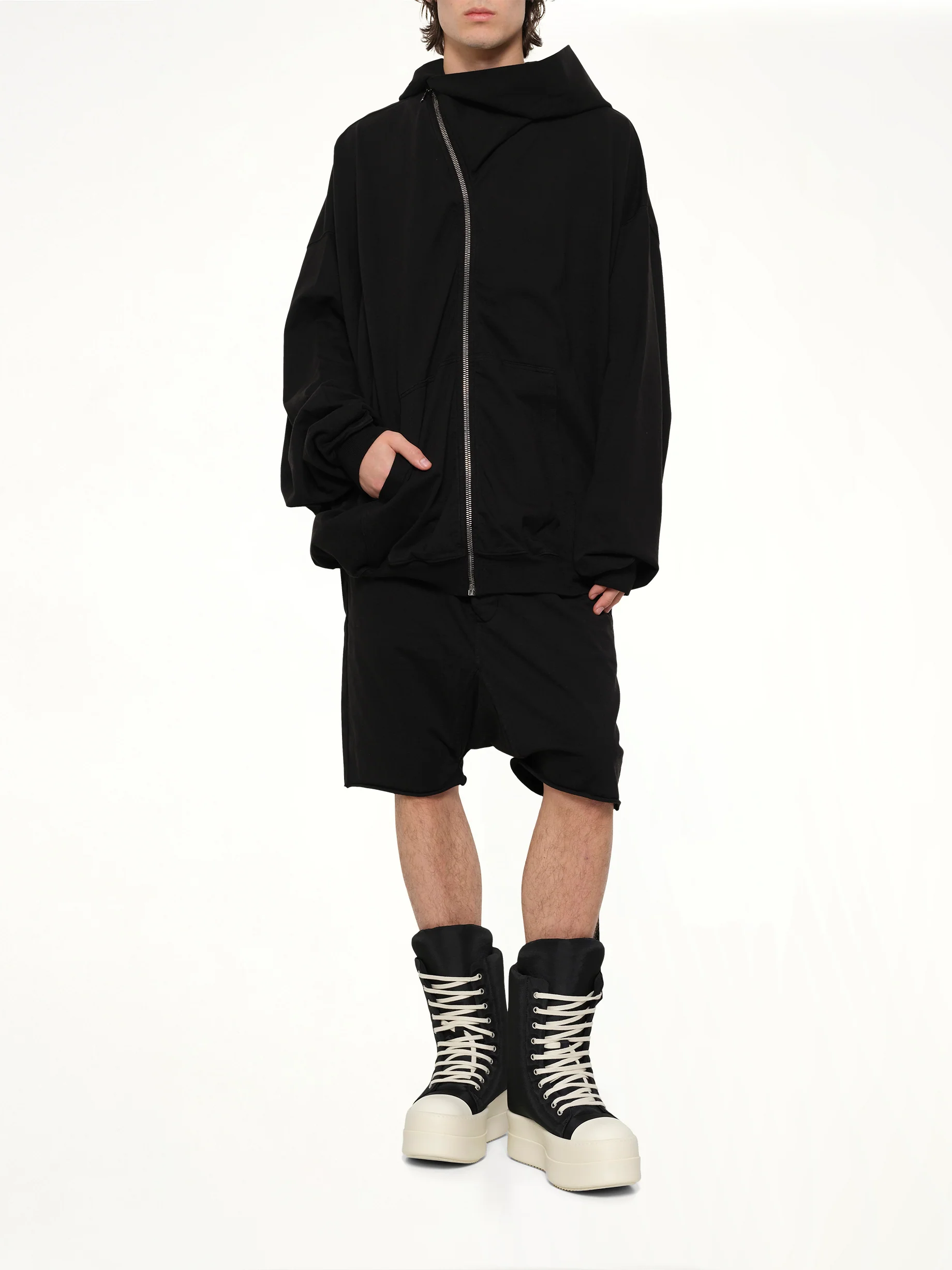 Mountain Hun Hoodie in Black - Image 4
