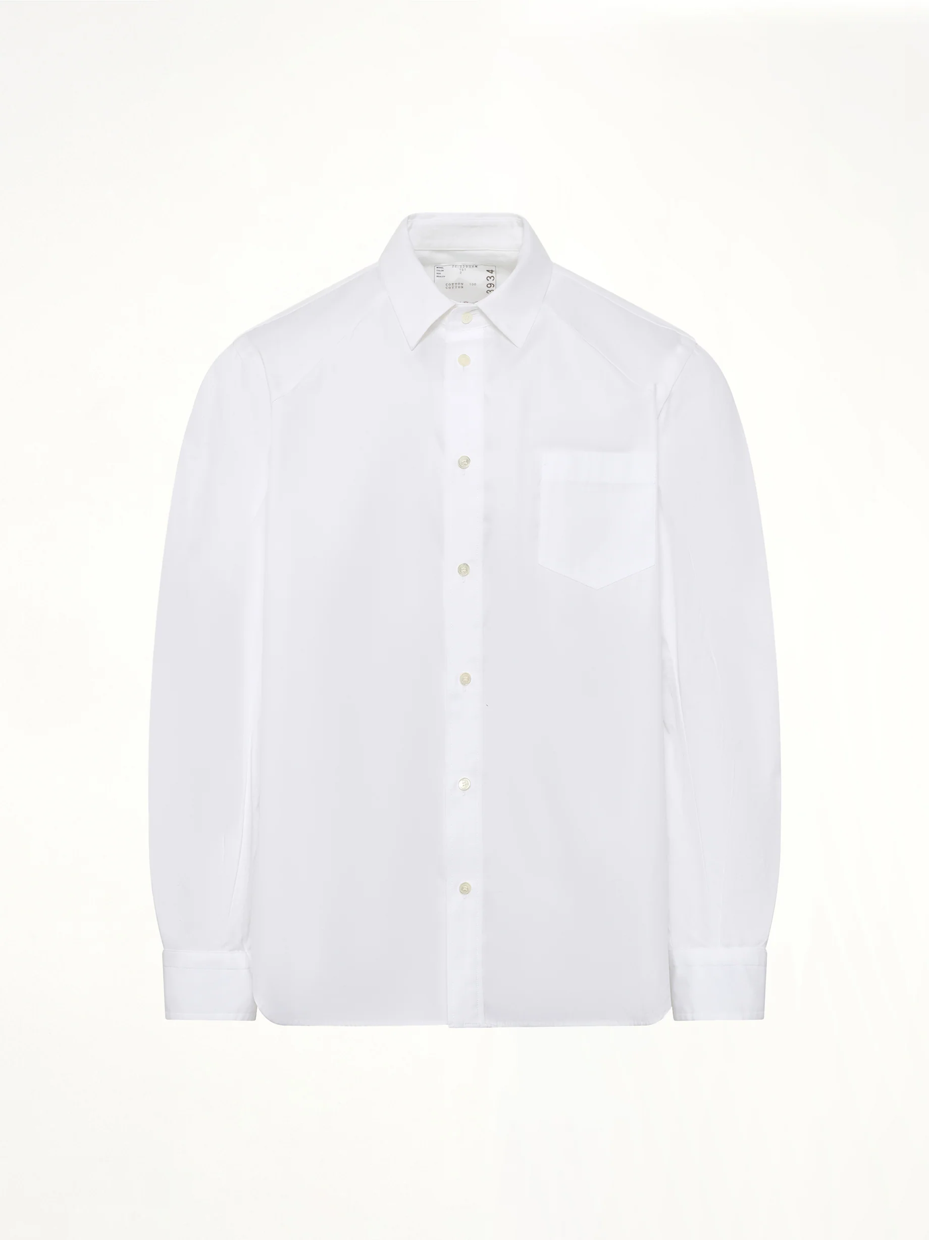 Poplin Shirt in Off White - Image 2