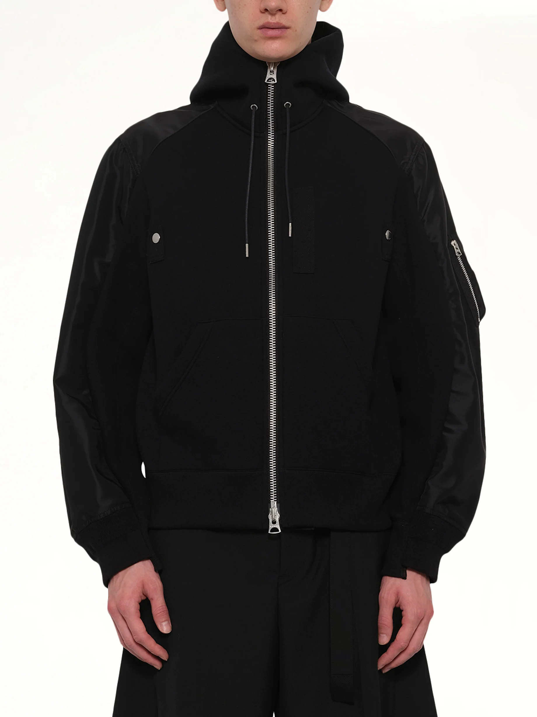Sponge Sweat Hoodie in Black