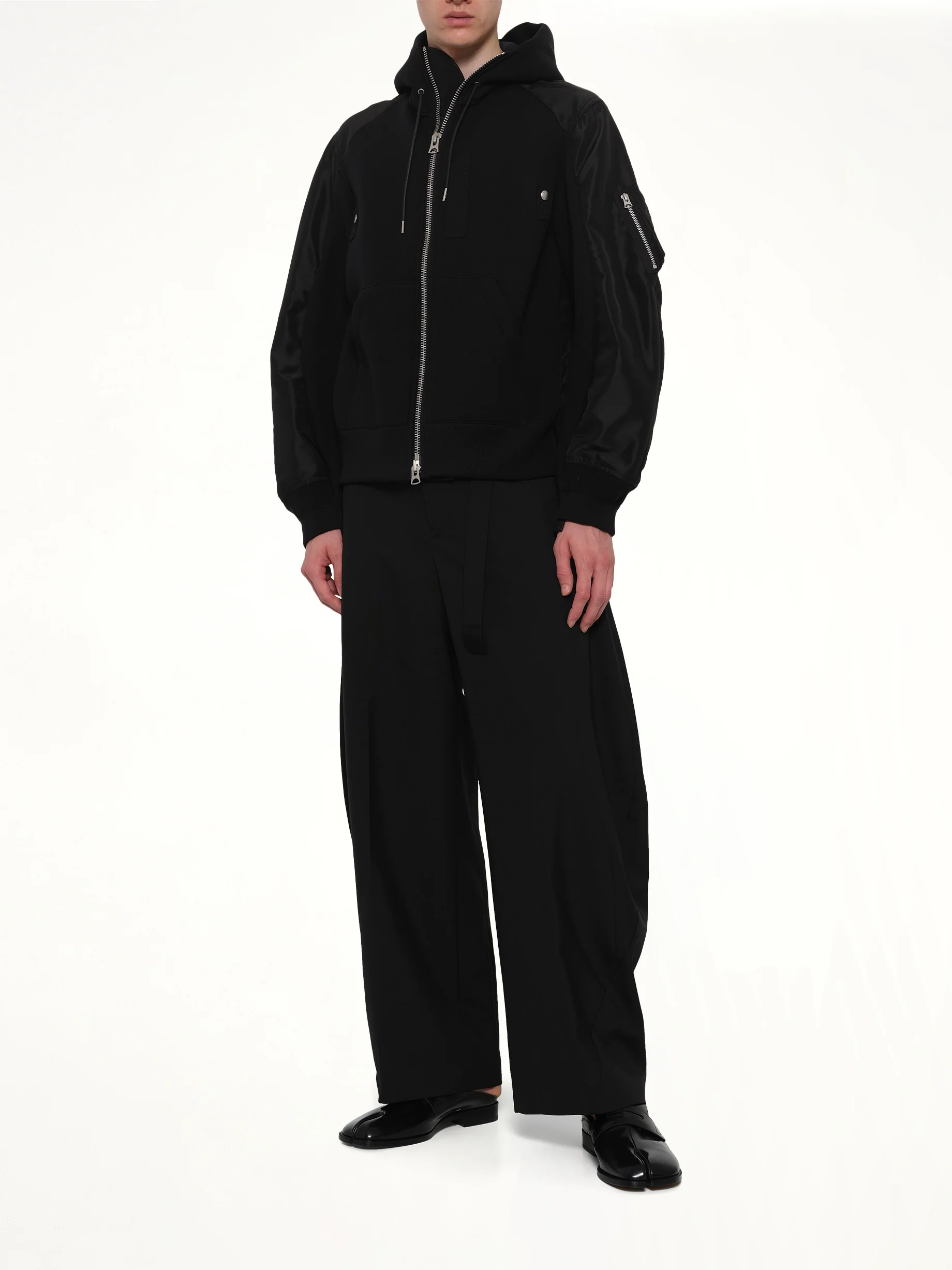Sponge Sweat Hoodie in Black - Image 4