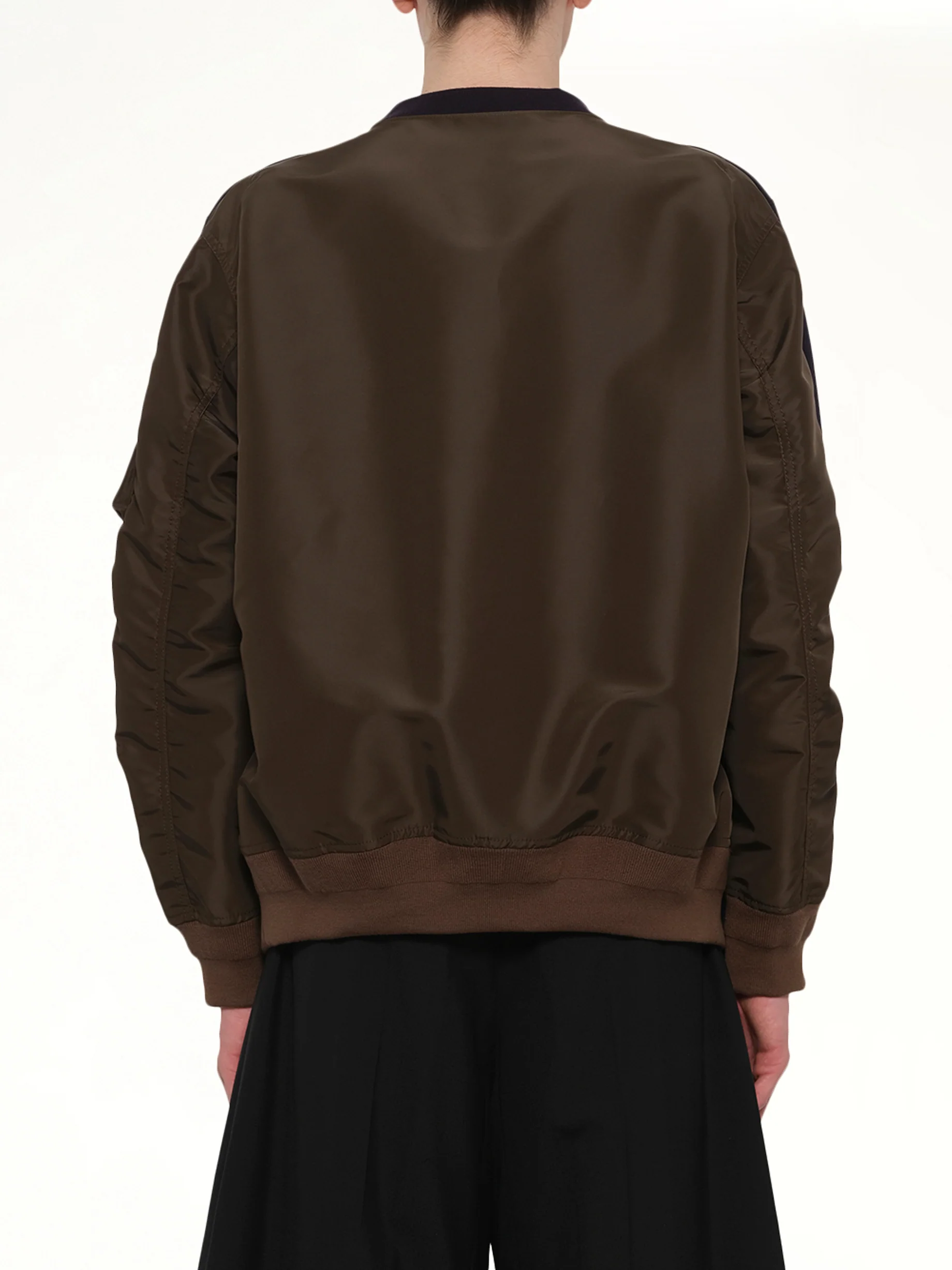 Sponge Sweat Pullover in Navy/Dark Khaki - Image 5
