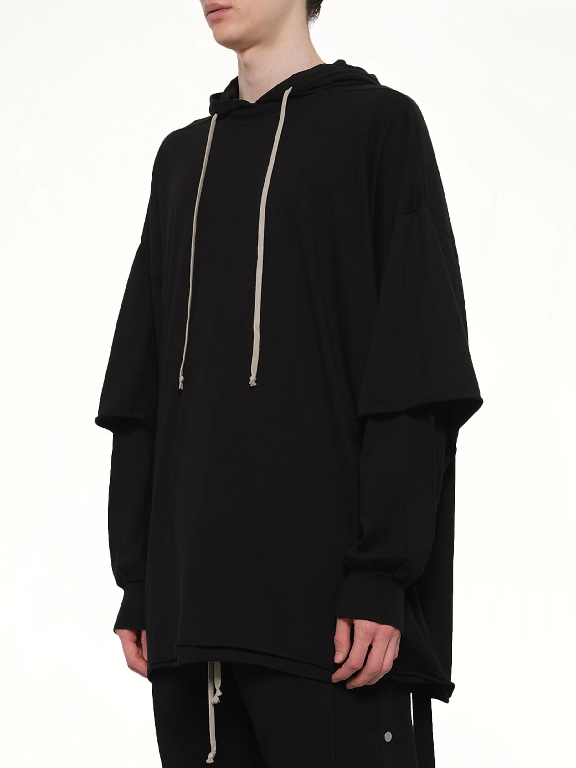 Tommy Hustler Hoodie in Black - Image 3