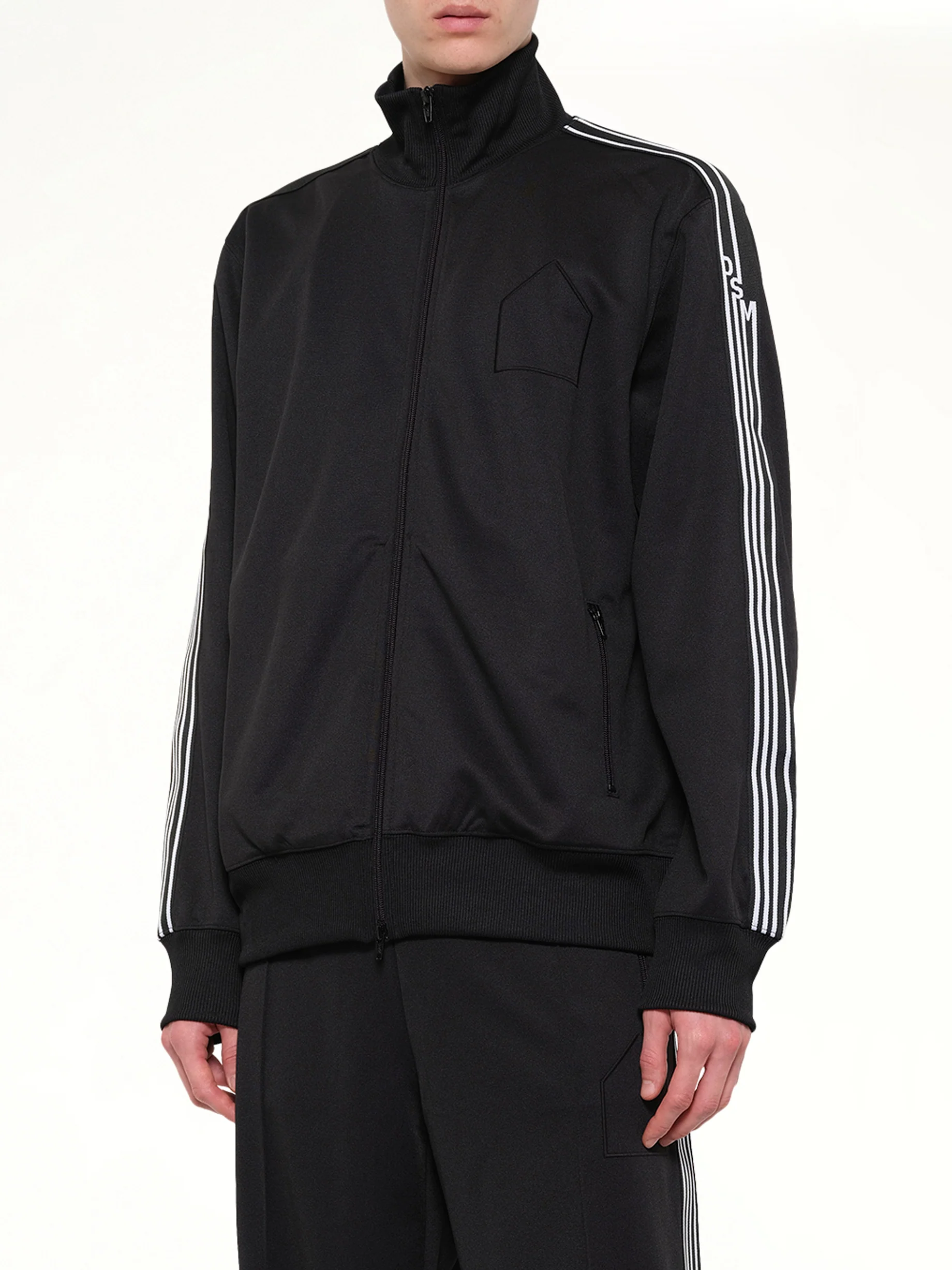 Tracksuit Jacket in Black - Image 6