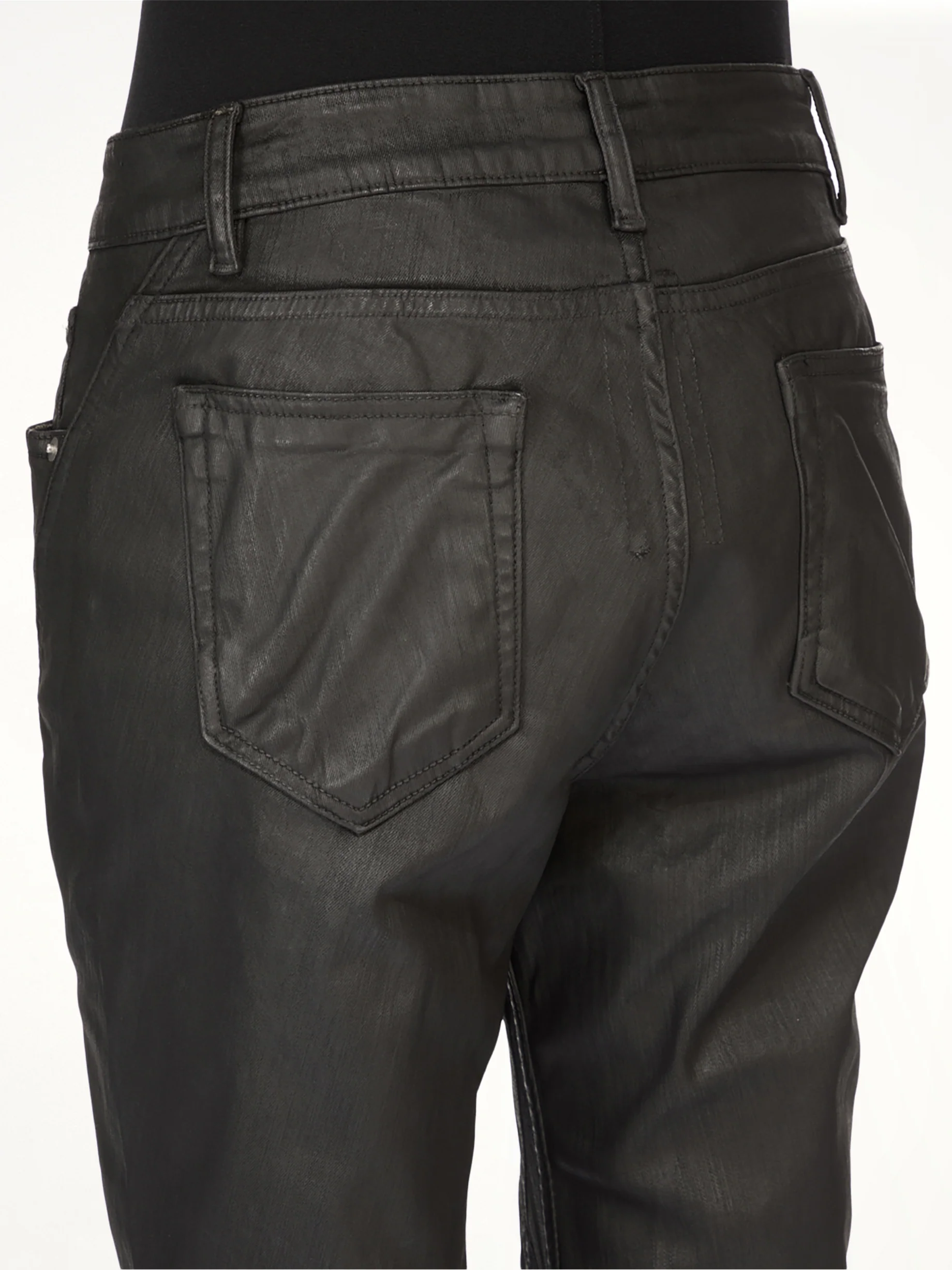 Bias Bootcut in Black - Image 6