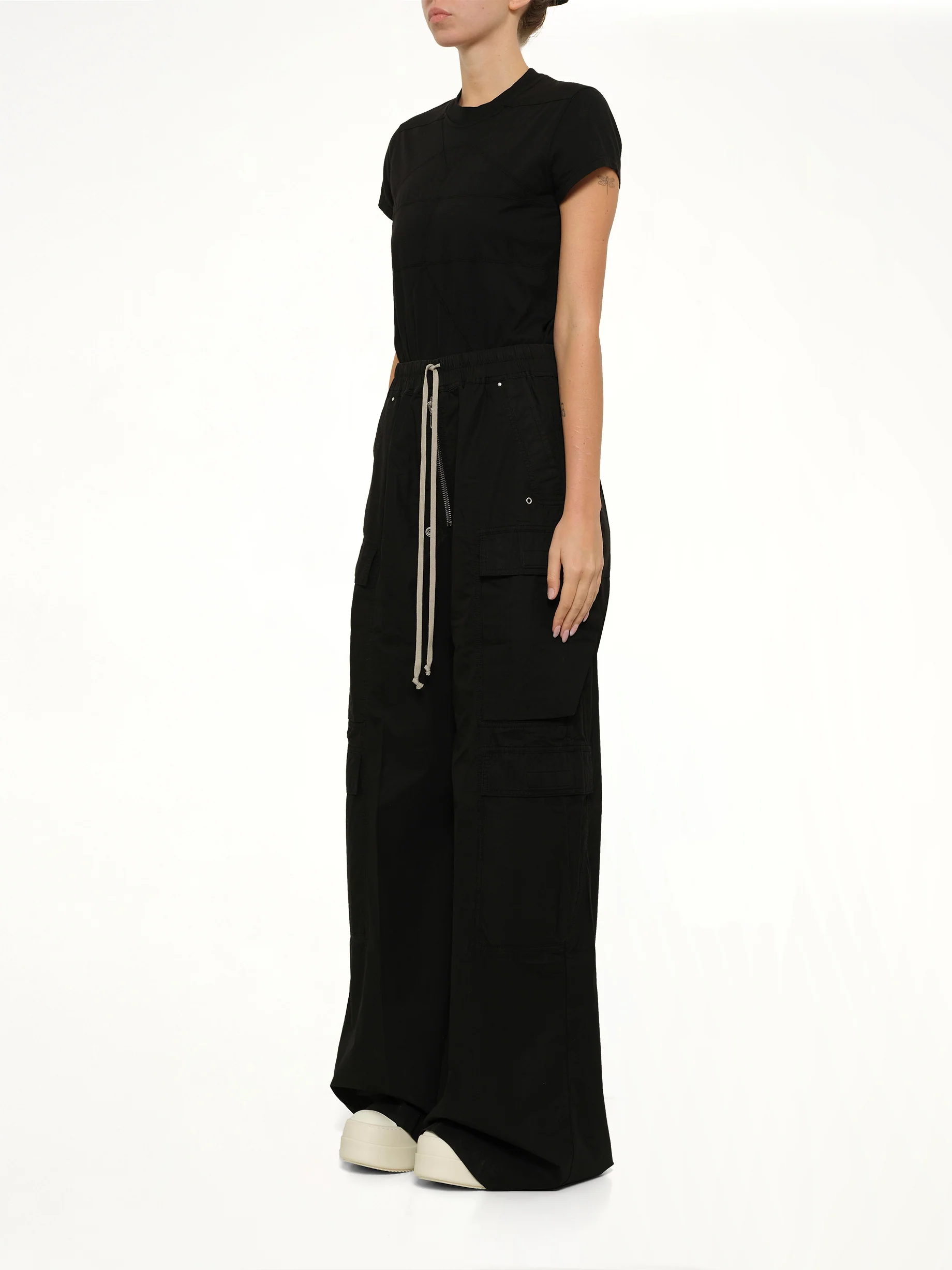 Double Cargo Jumbo Belas in Black - Image 3