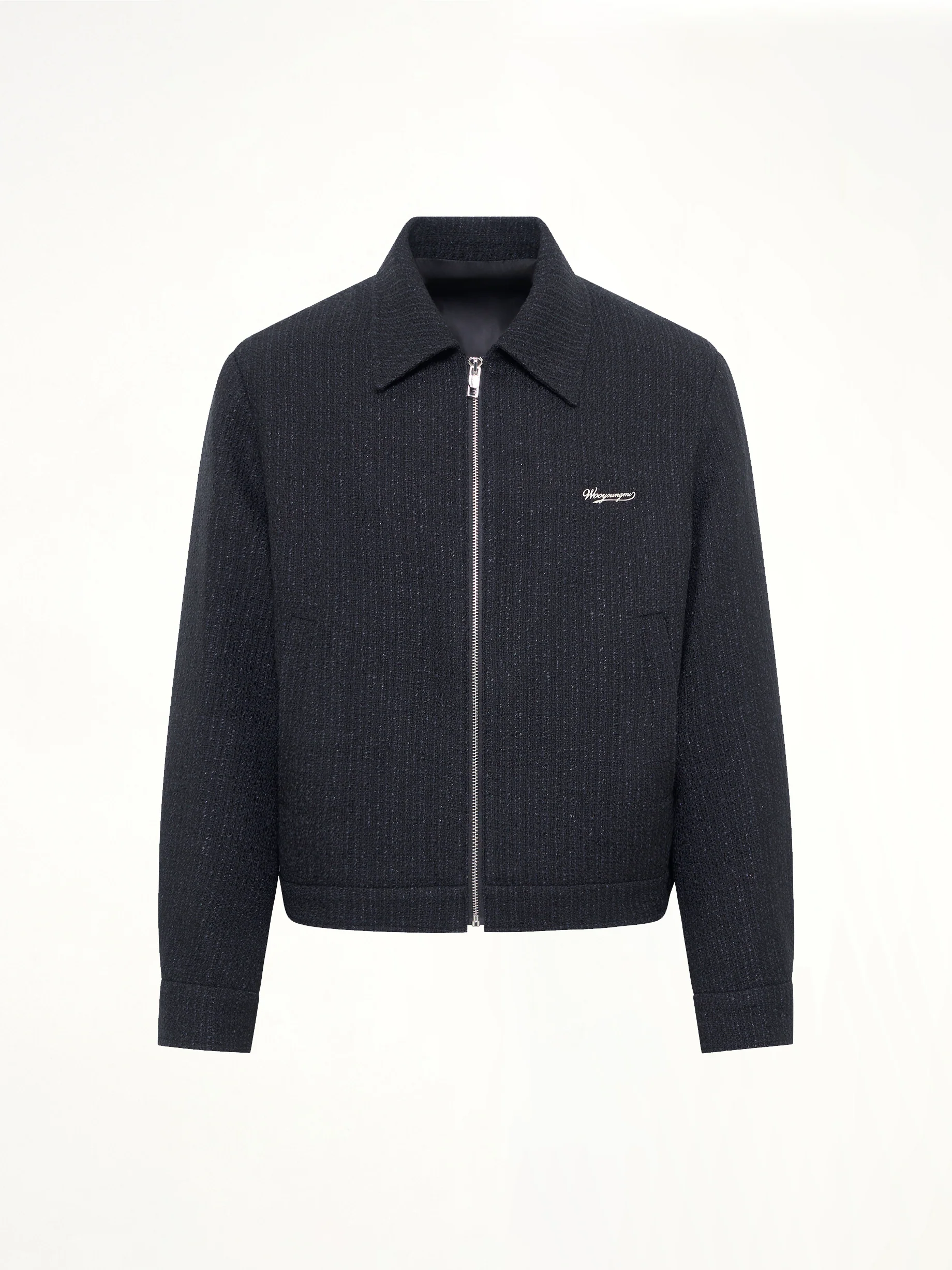 Wool Blouson in Black - Image 2