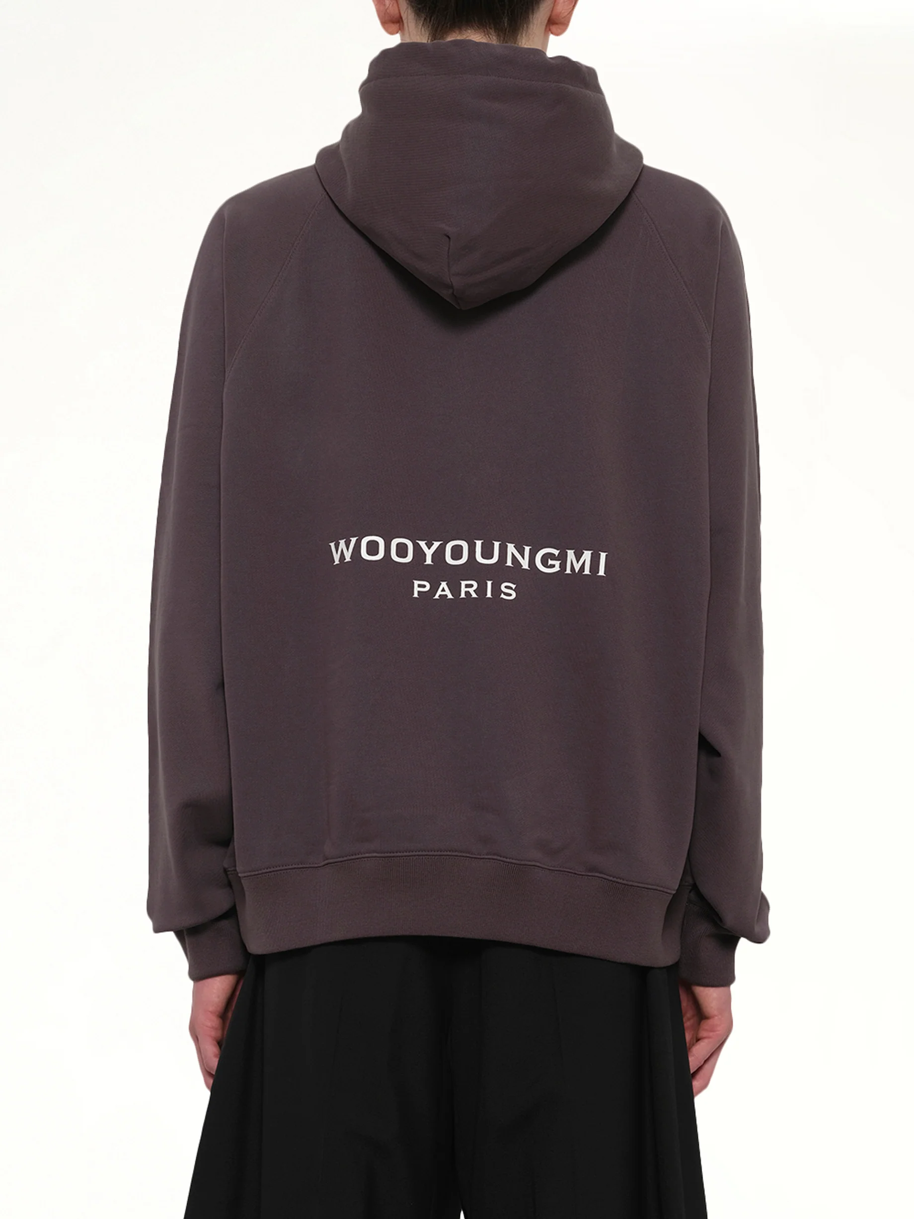 WYM Patch Hoodie in Grey - Image 5