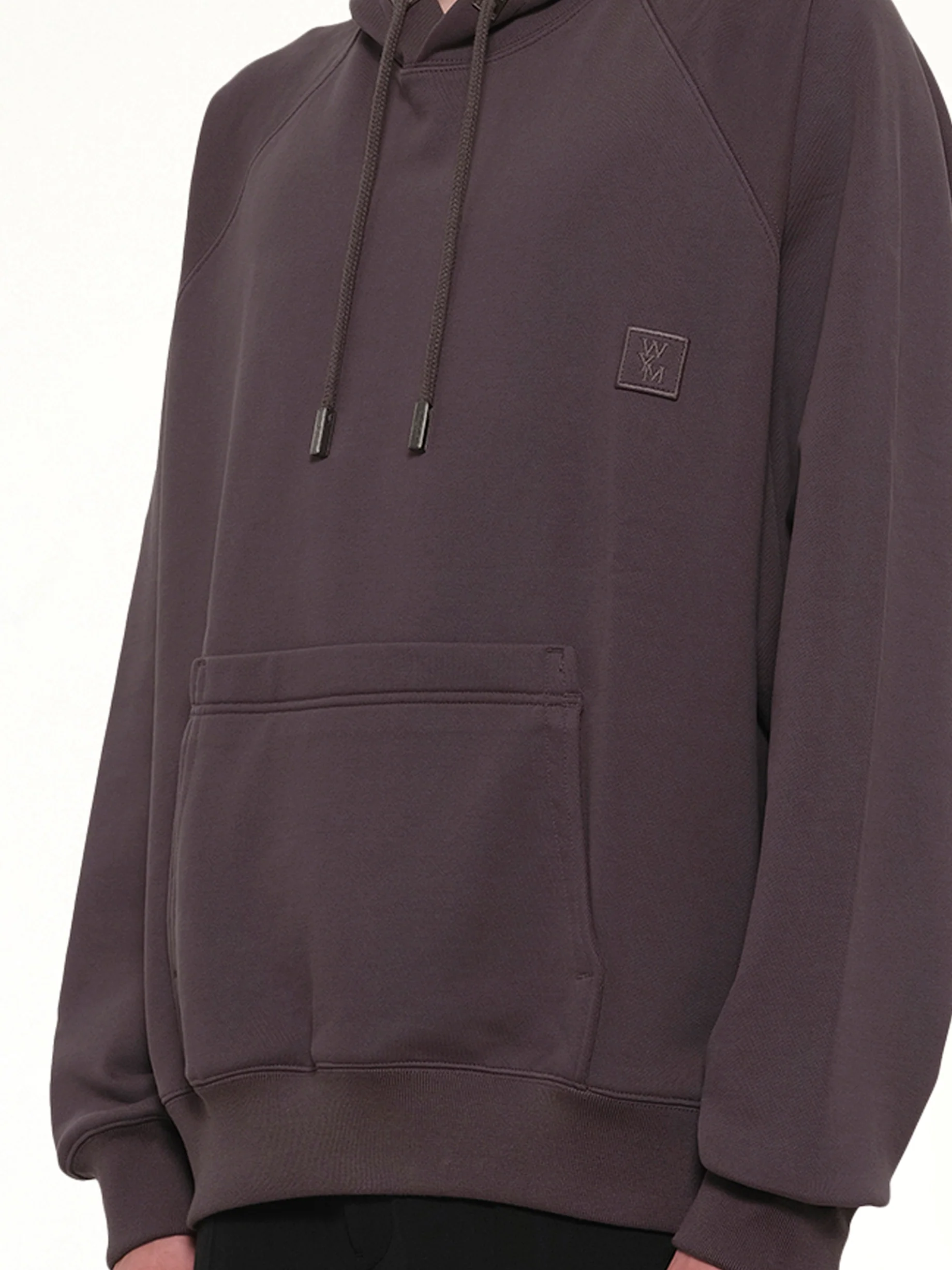 WYM Patch Hoodie in Grey - Image 6