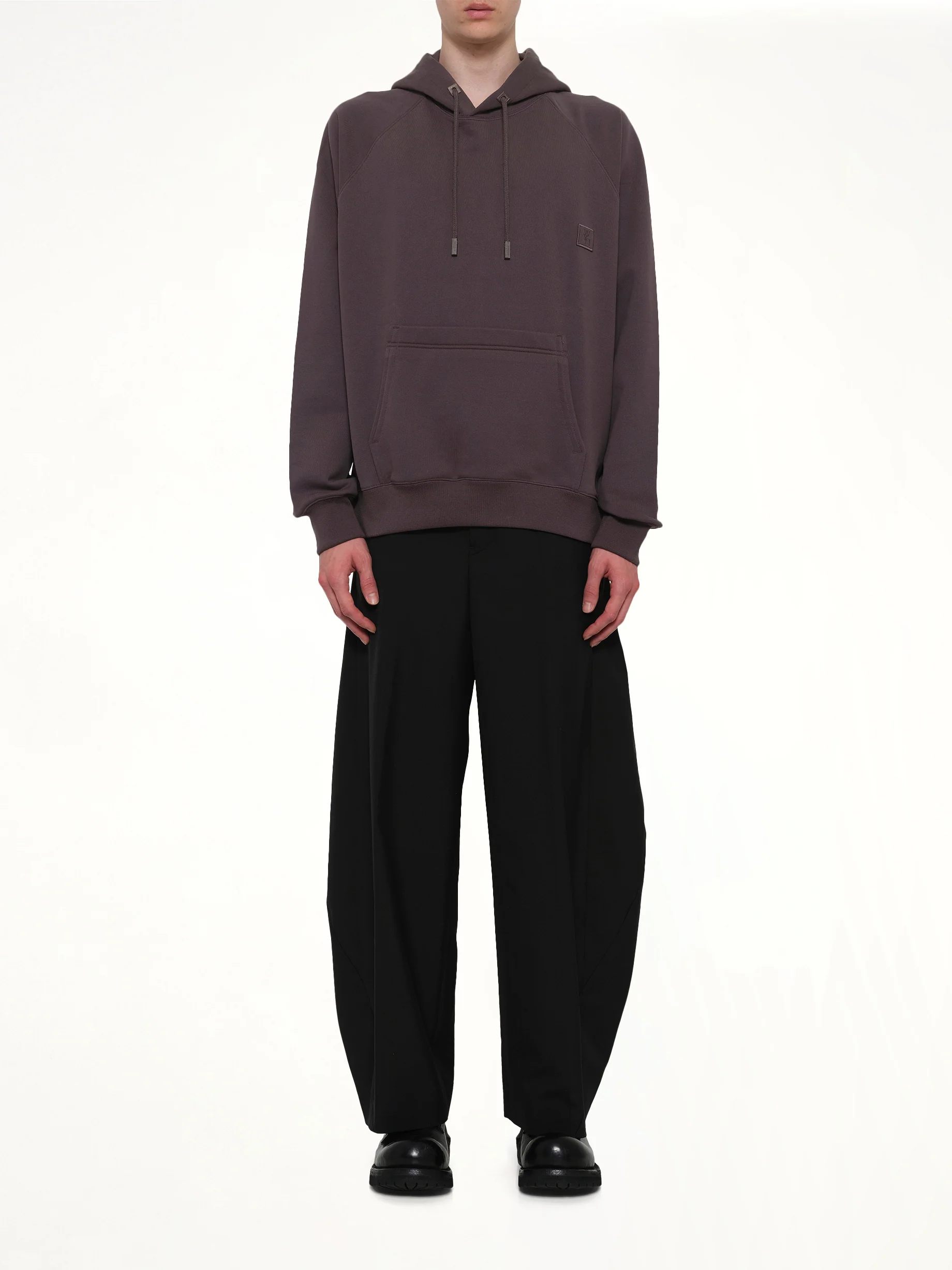 WYM Patch Hoodie in Grey - Image 7