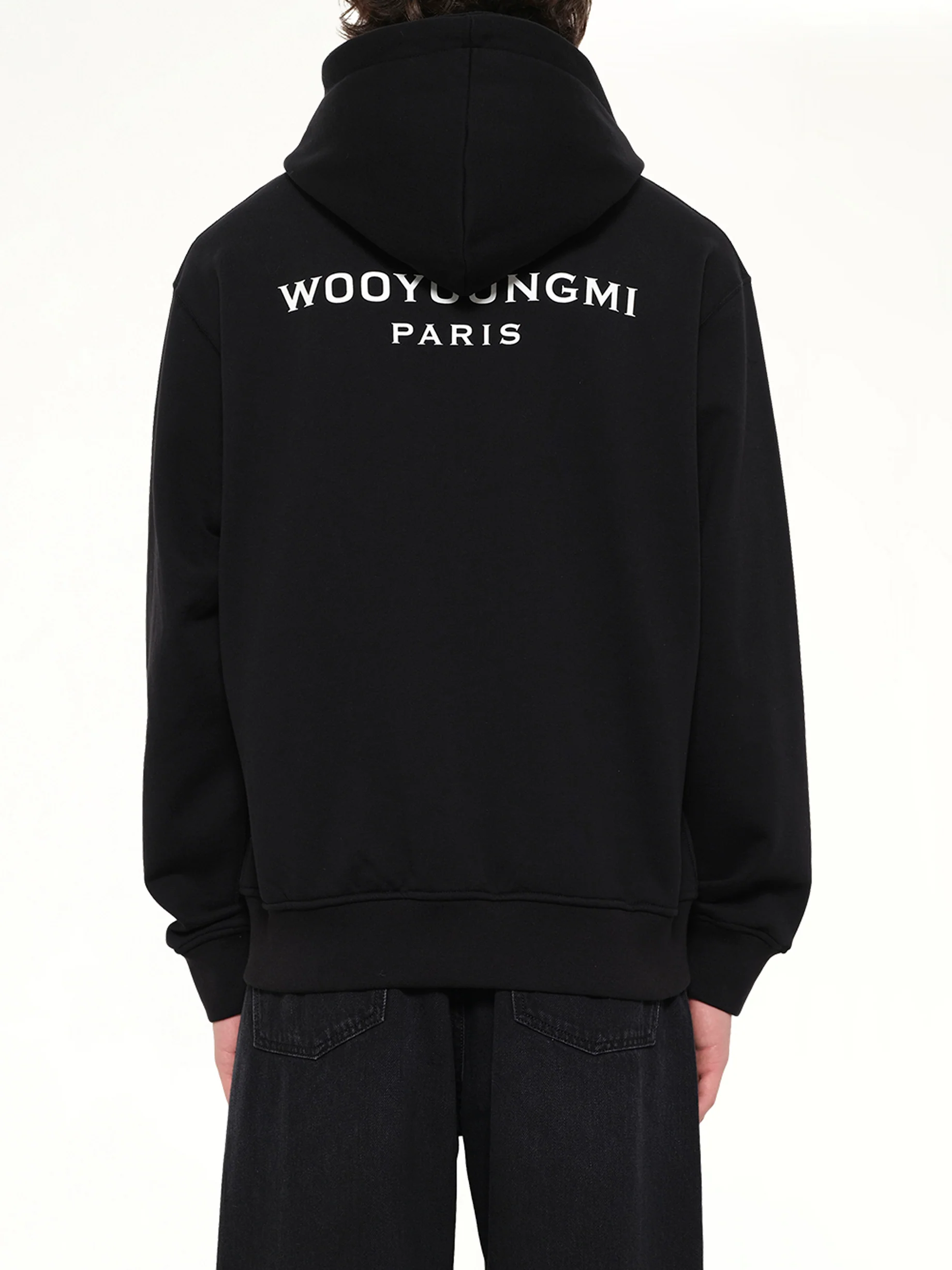 WYM Zip Hoodie in Black - Image 5
