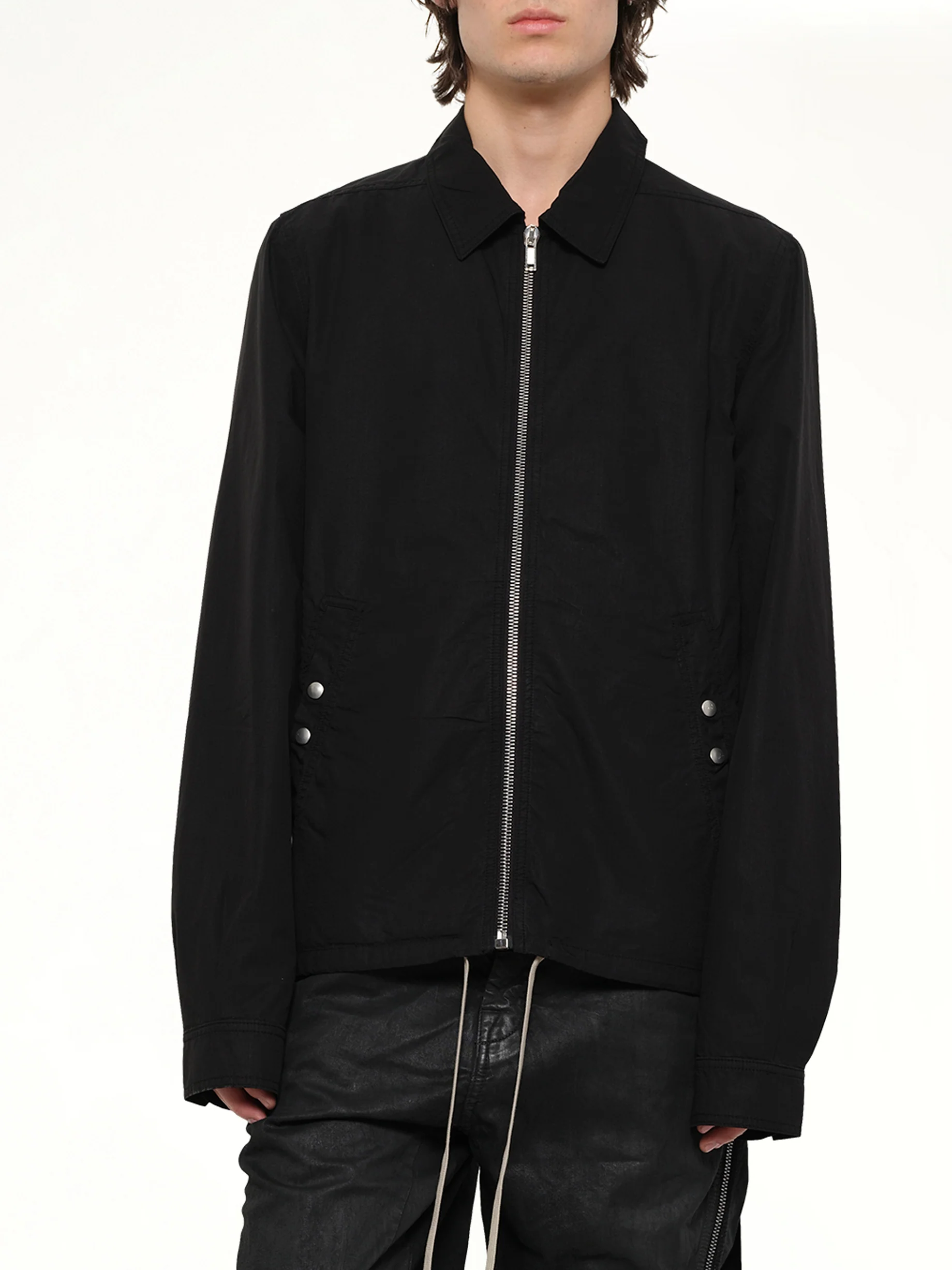Zipfront Jacket in Black - Image 6