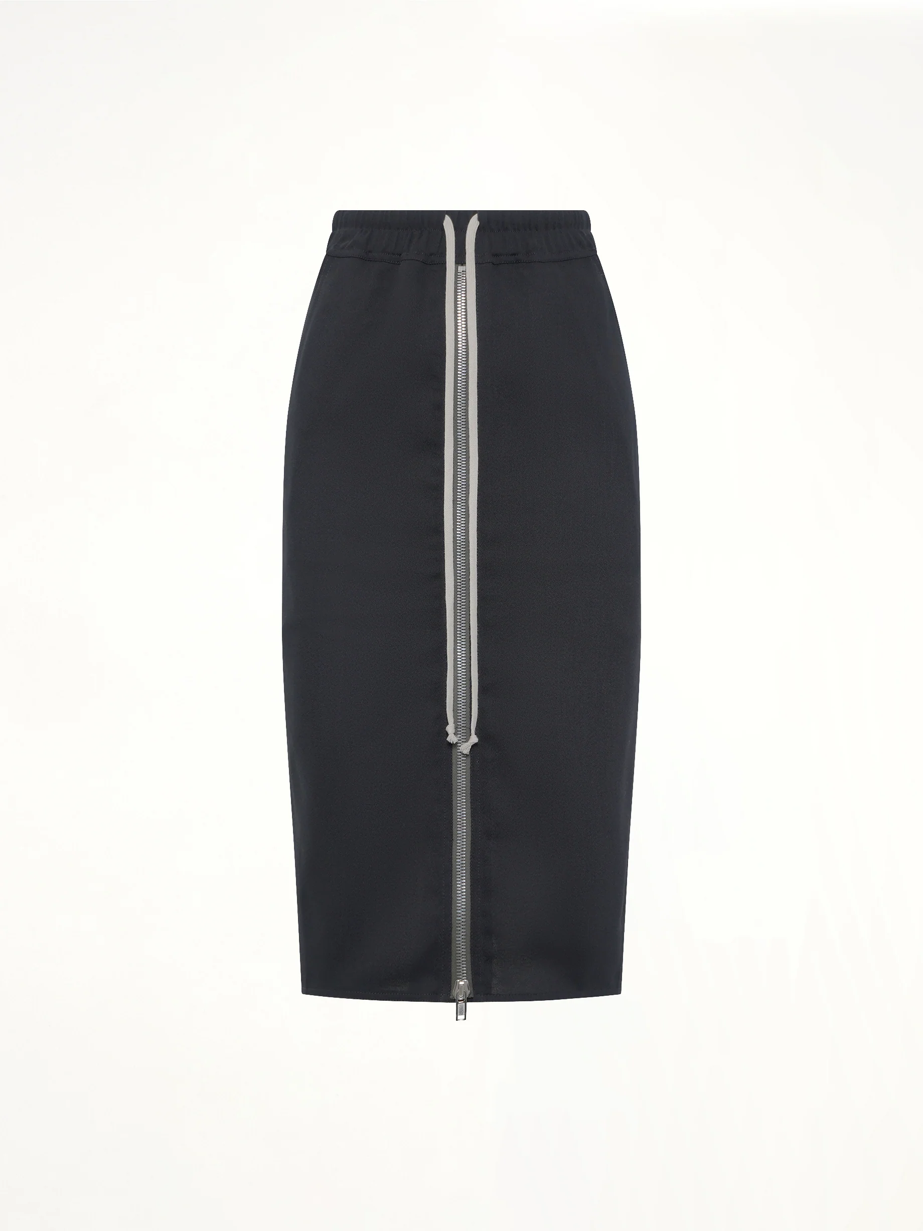 Zipped Short Pillar in Black - Image 2