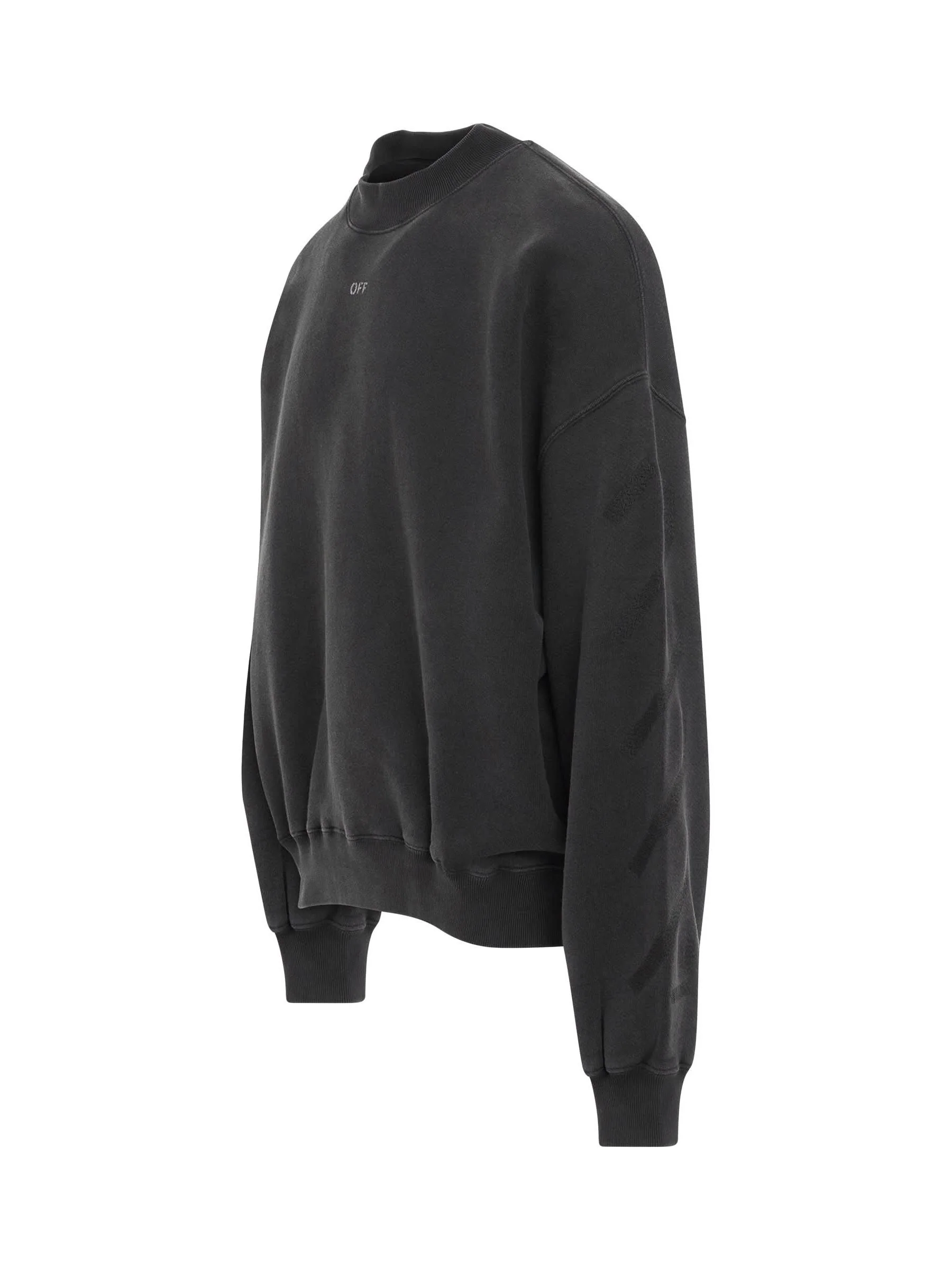 St Matthew Oversize Sweatshirt in Black - Image 2