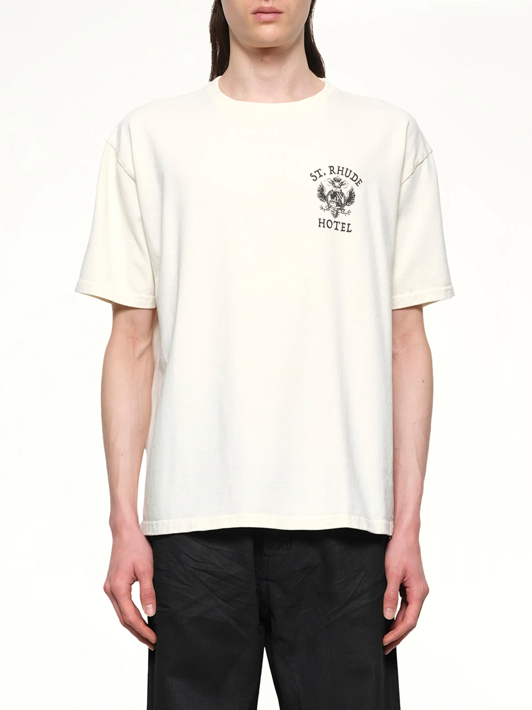 St. Rhude Seal T-Shirt in Vintage White
