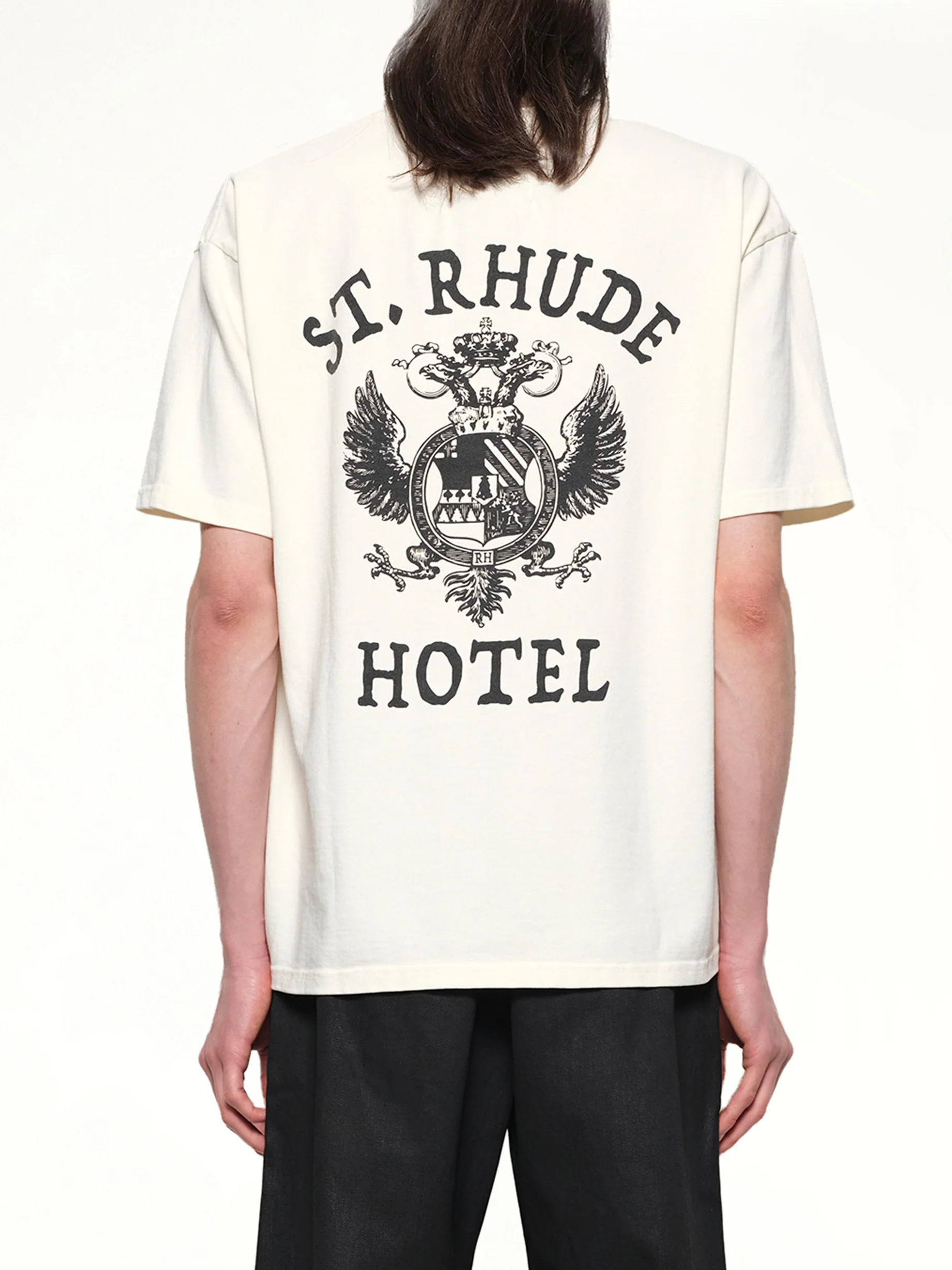 St. Rhude Seal T-Shirt in Vintage White - Image 5