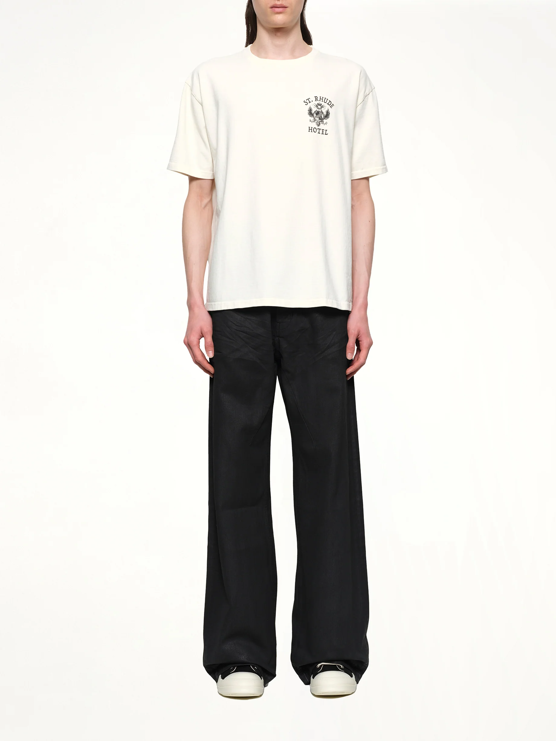 St. Rhude Seal T-Shirt in Vintage White - Image 7