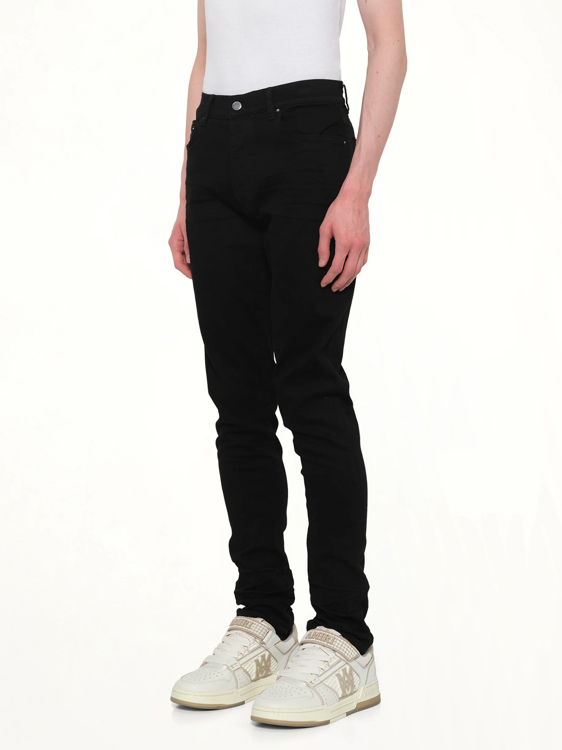Stack Jeans in Black OD - Image 3