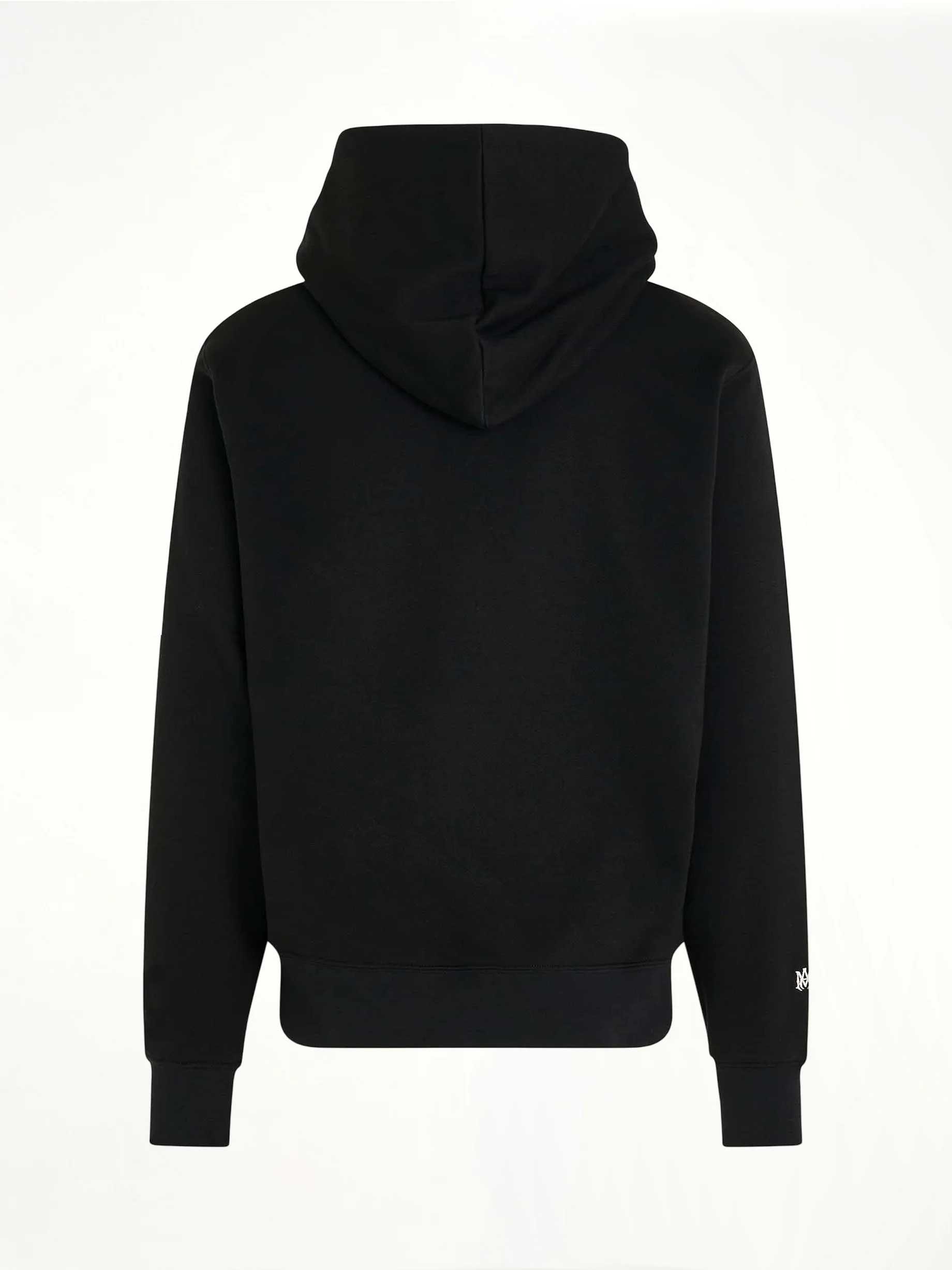 Staggered Logo Hoodie in Black - Image 4