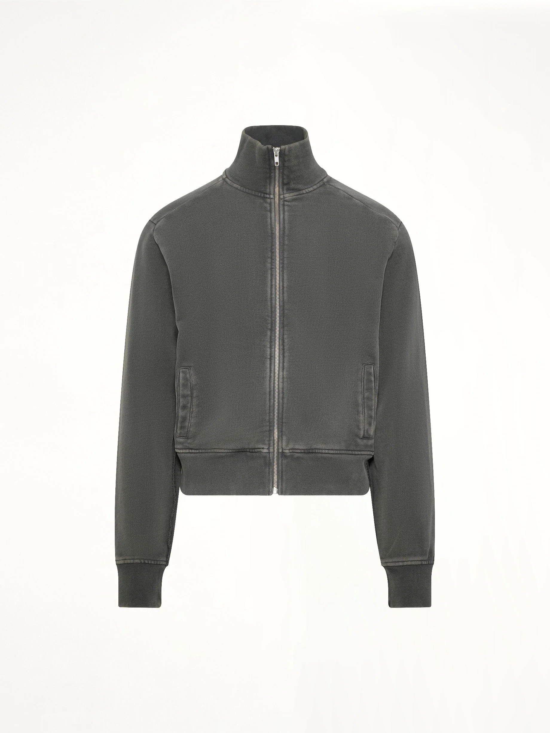 Standard Track Jacket in Washed Black - Image 2
