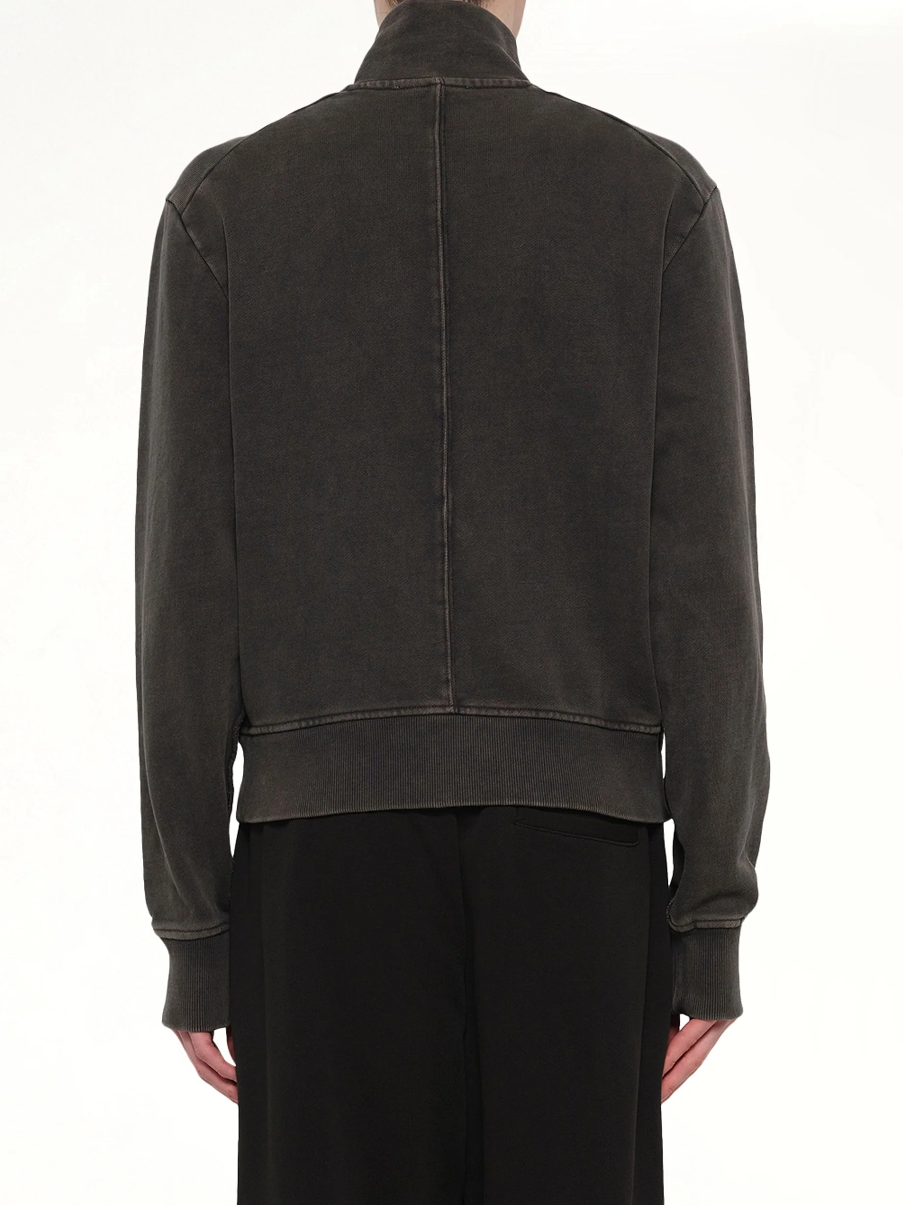 Standard Track Jacket in Washed Black - Image 5