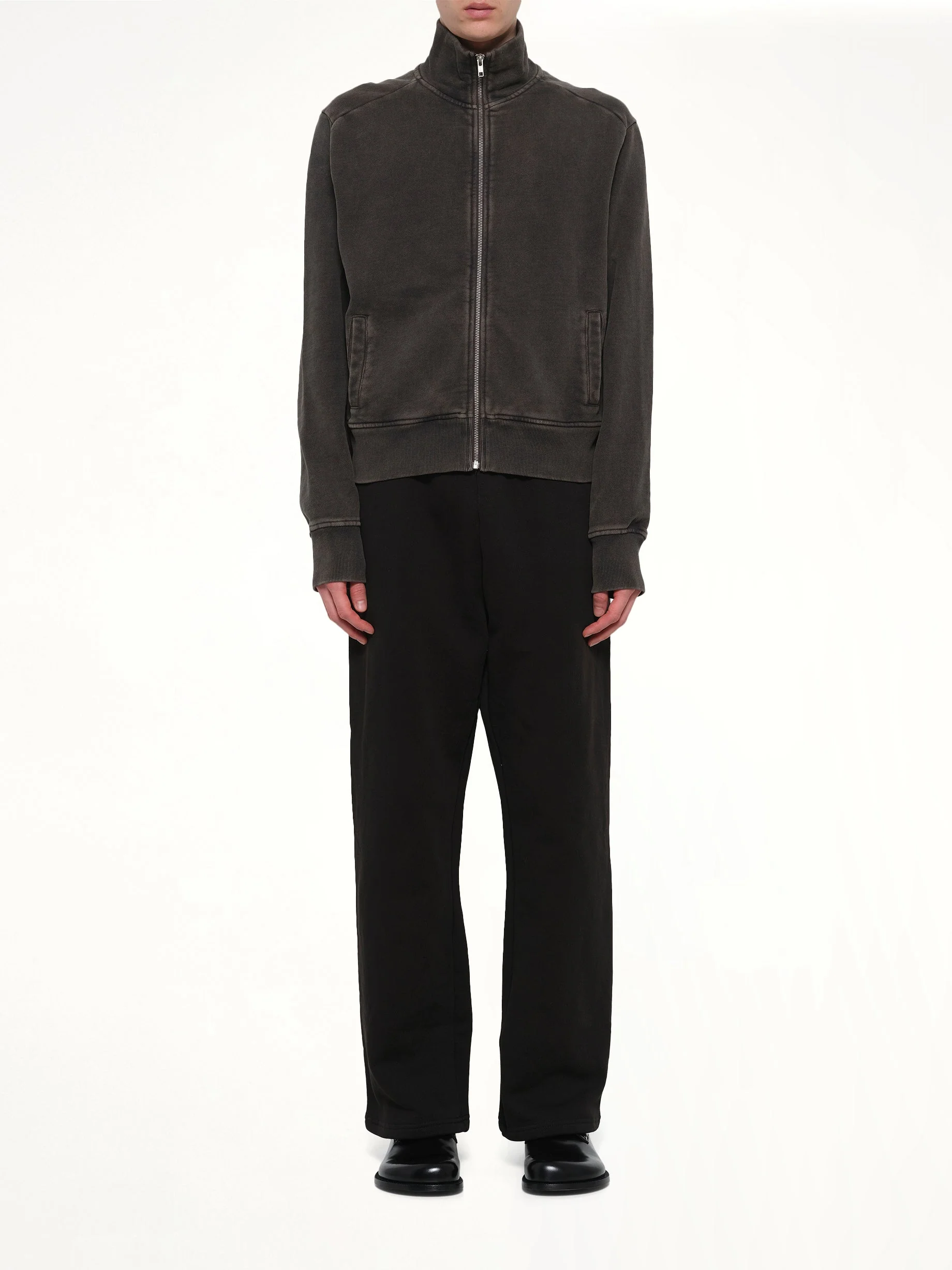 Standard Track Jacket in Washed Black - Image 7
