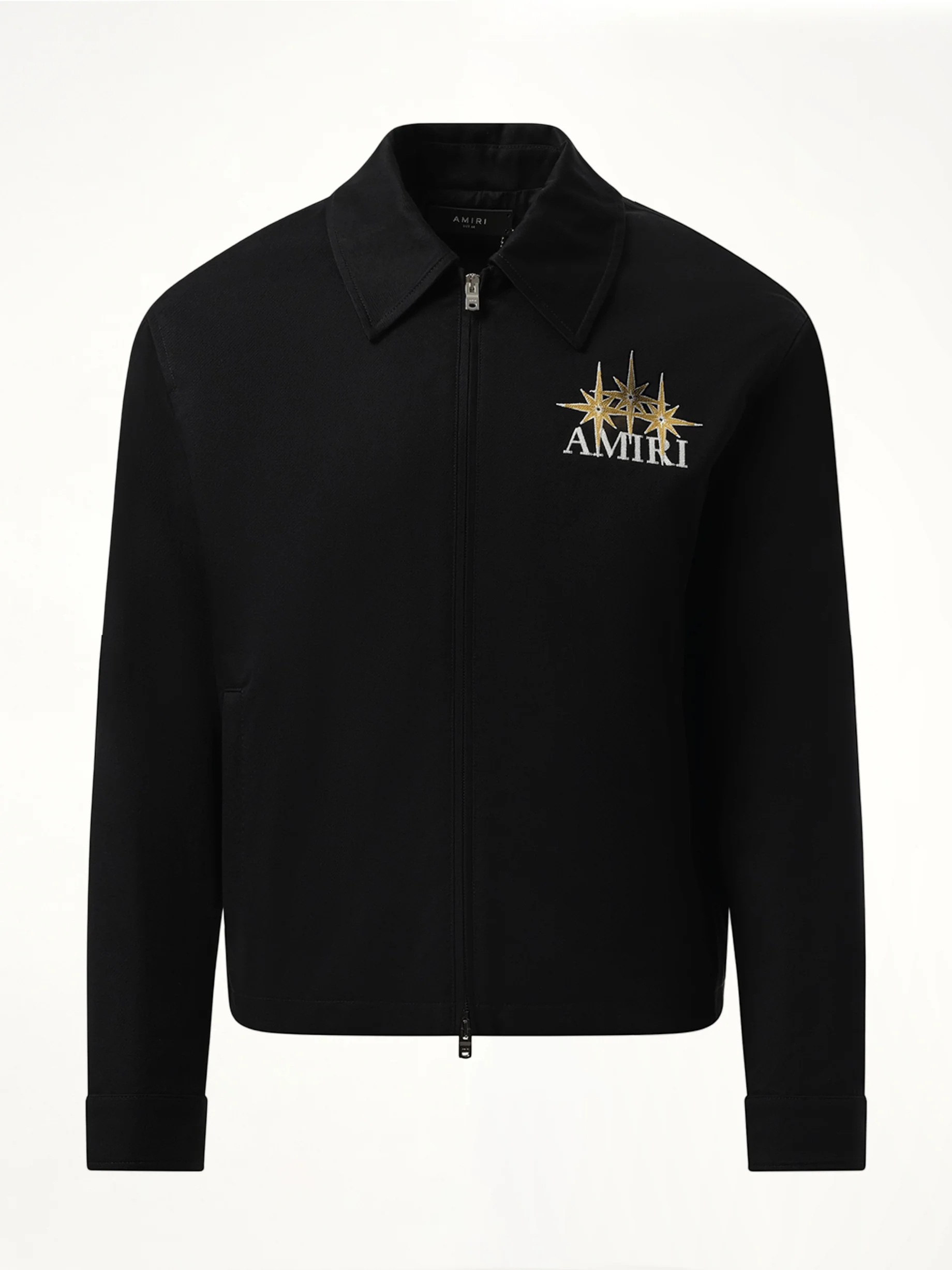 Starburst Zip Blouson in Black - Image 2