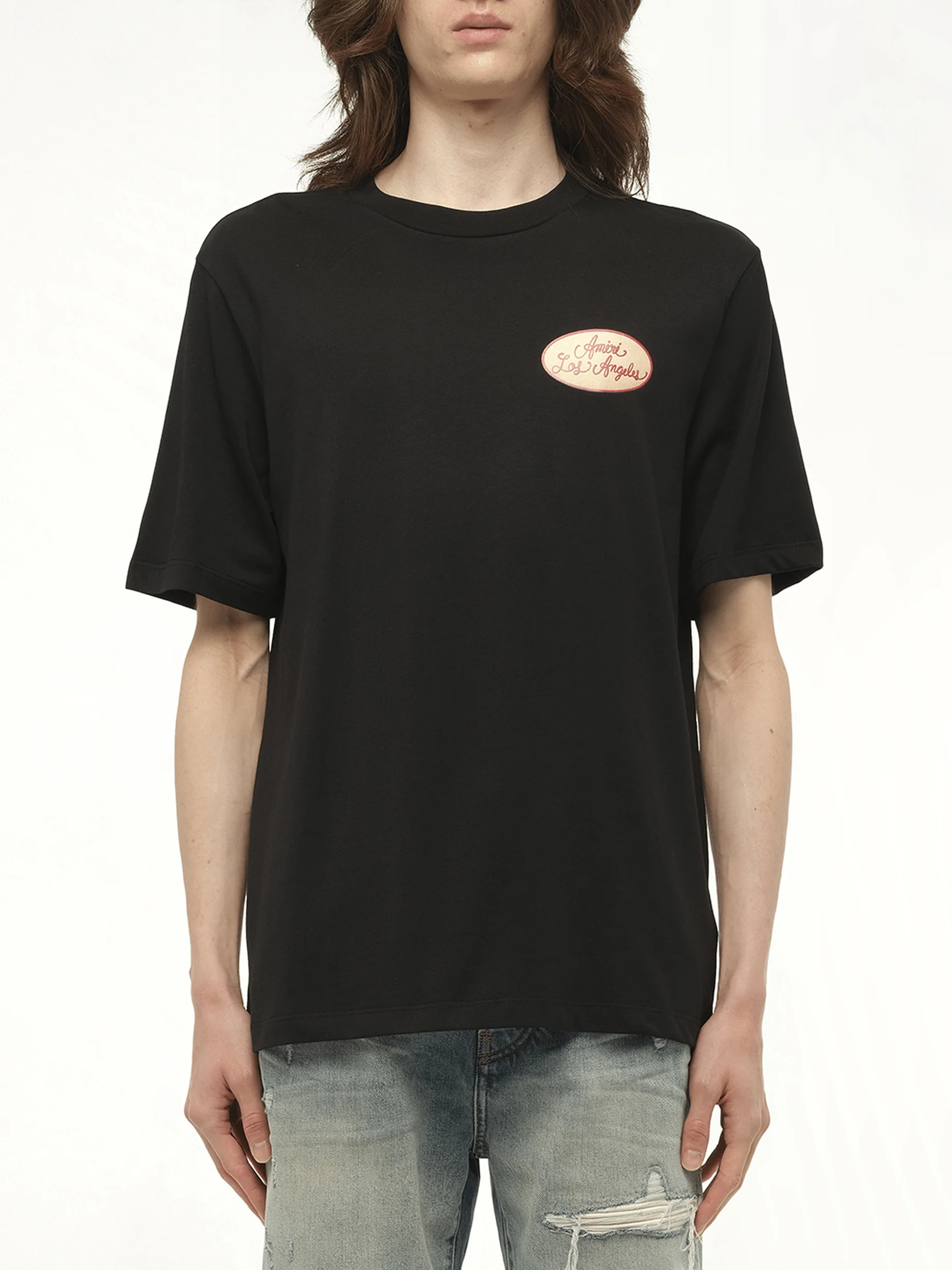 Station Patch T-Shirt in Black
