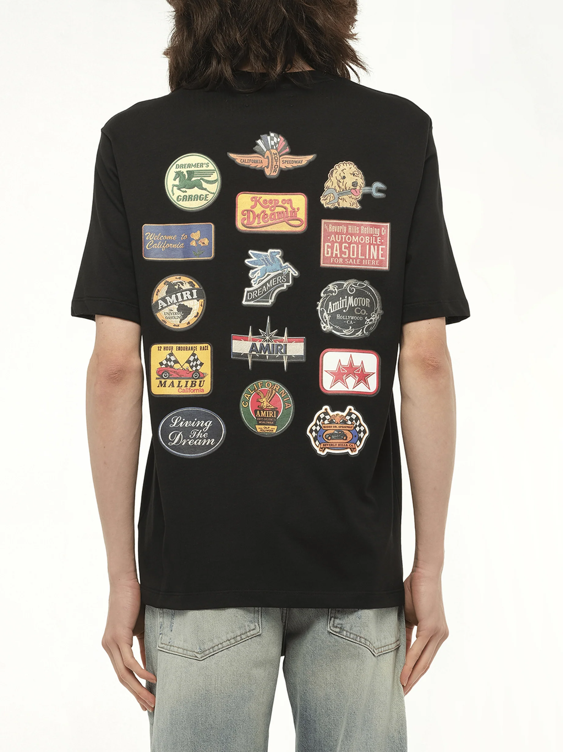 Station Patch T-Shirt in Black - Image 6