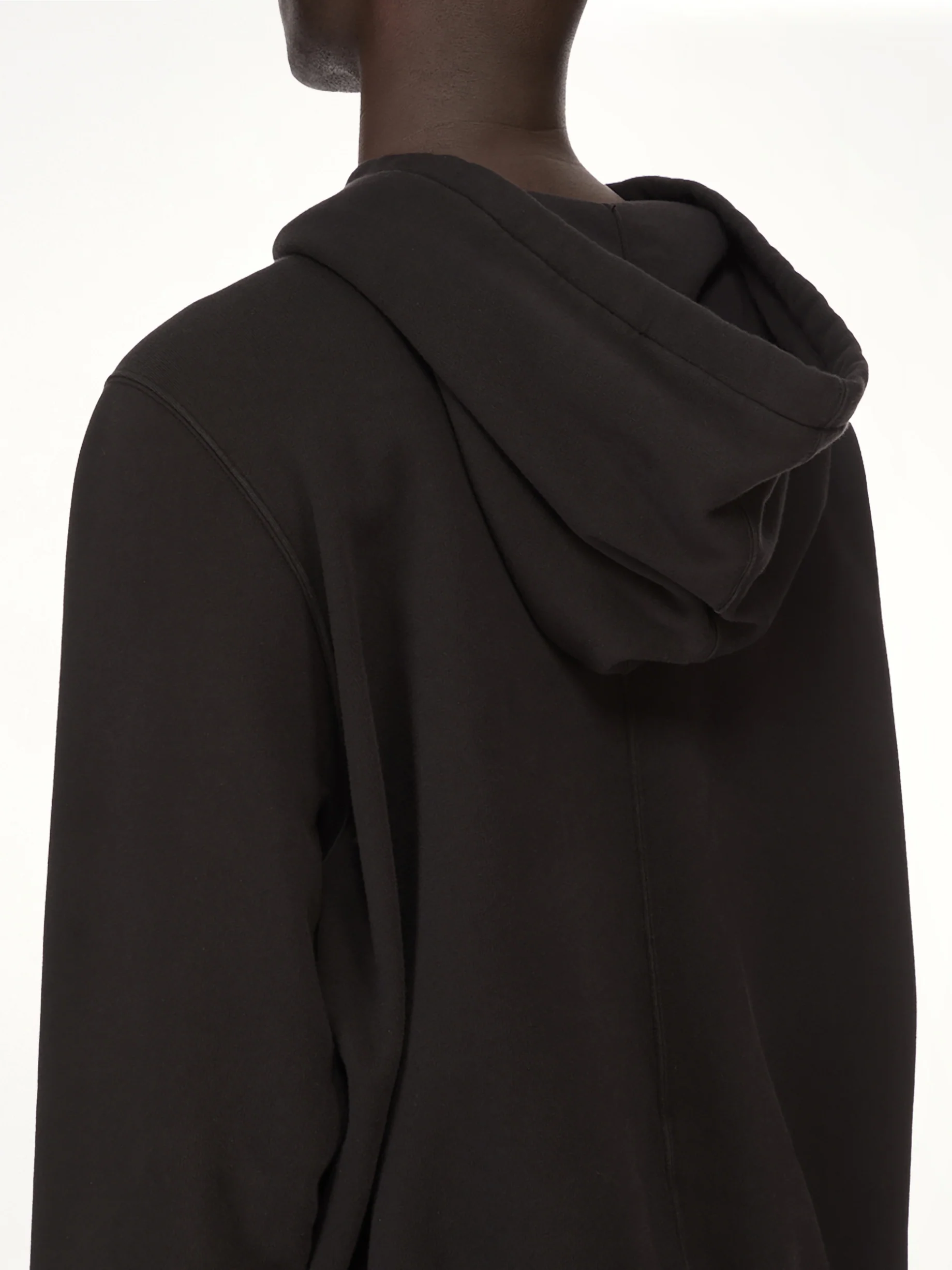 Statue Oversized Hoodie in Black/Milk - Image 7