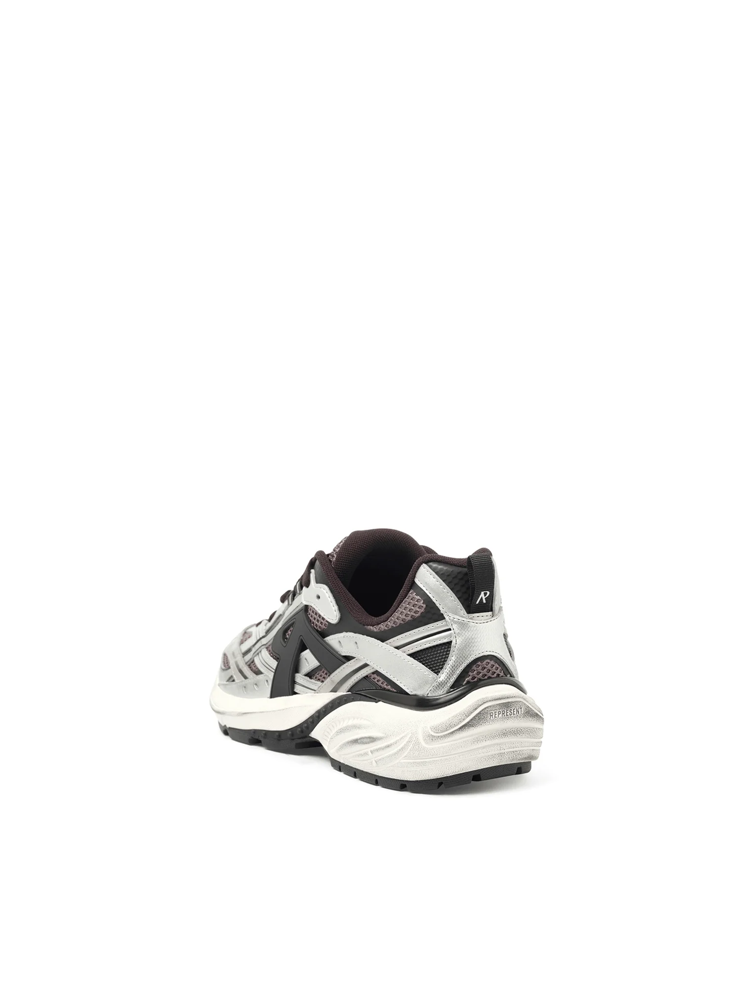 Storm Runners Sneakers in Silver/Black - Image 3