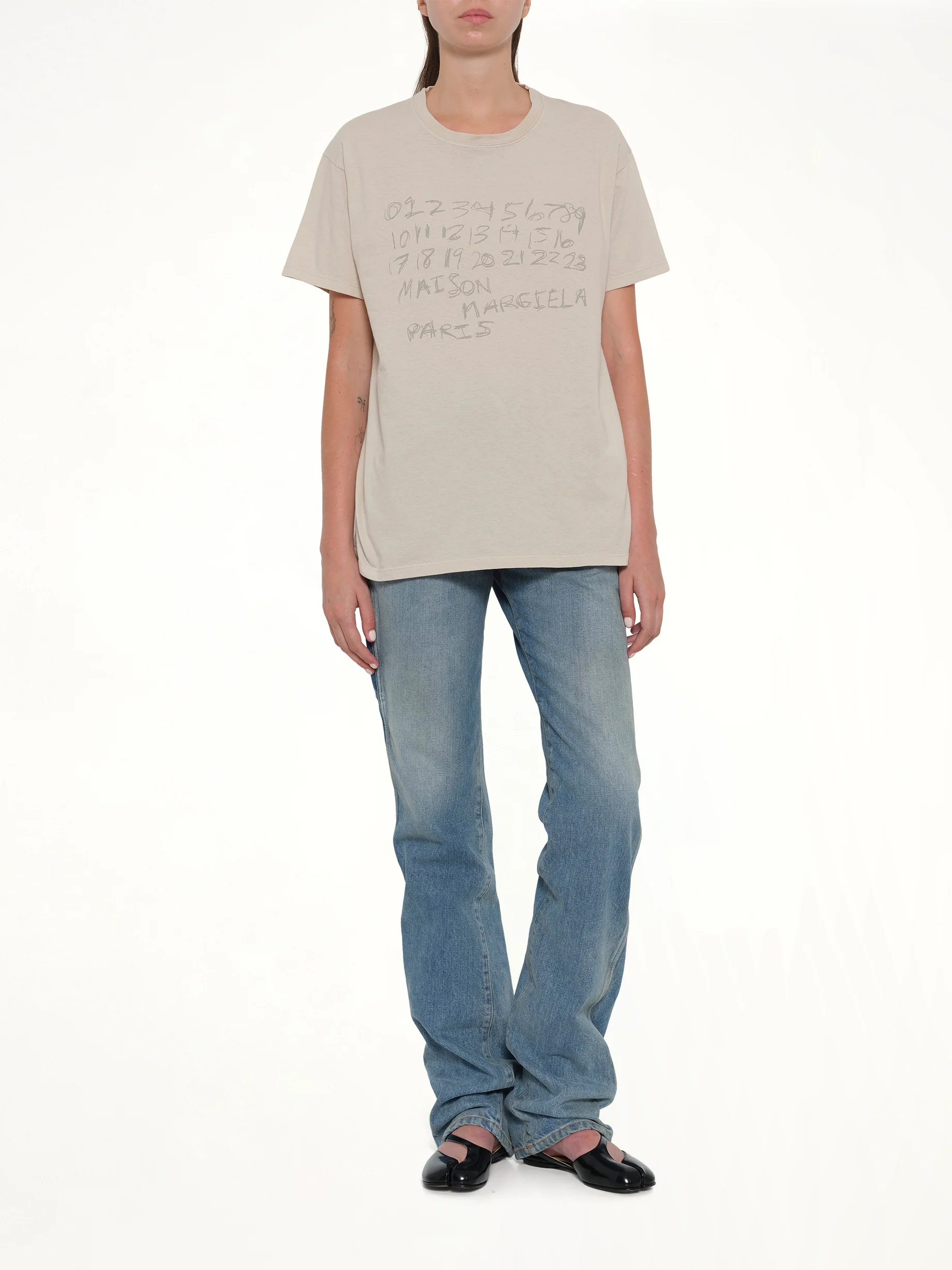 Straight 5 Pocket Jeans in Light Blue Indigo - Image 4