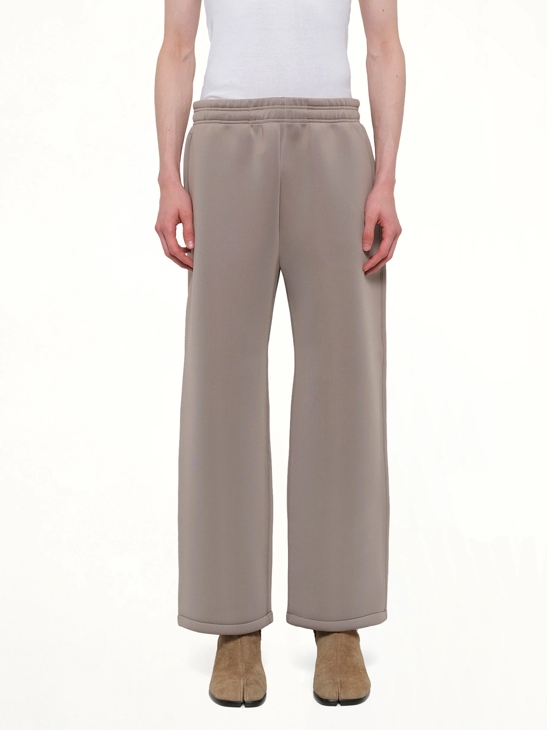 Straight Leg Scuba Sweatpants in Clay