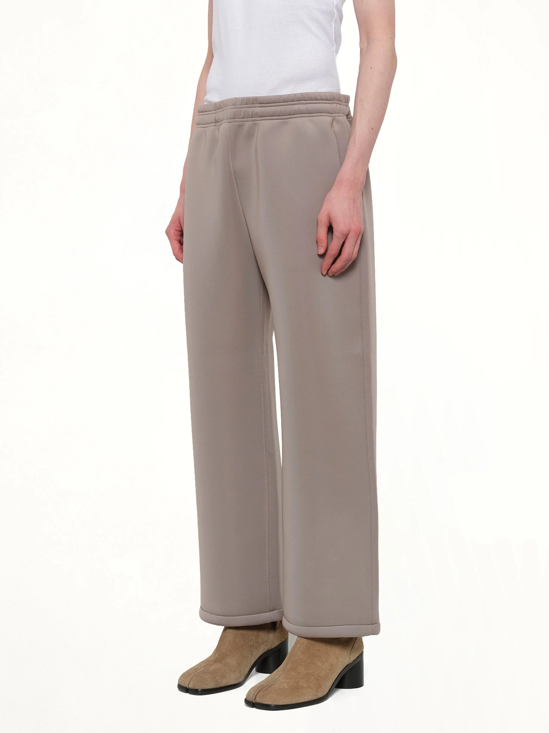 Straight Leg Scuba Sweatpants in Clay - Image 3
