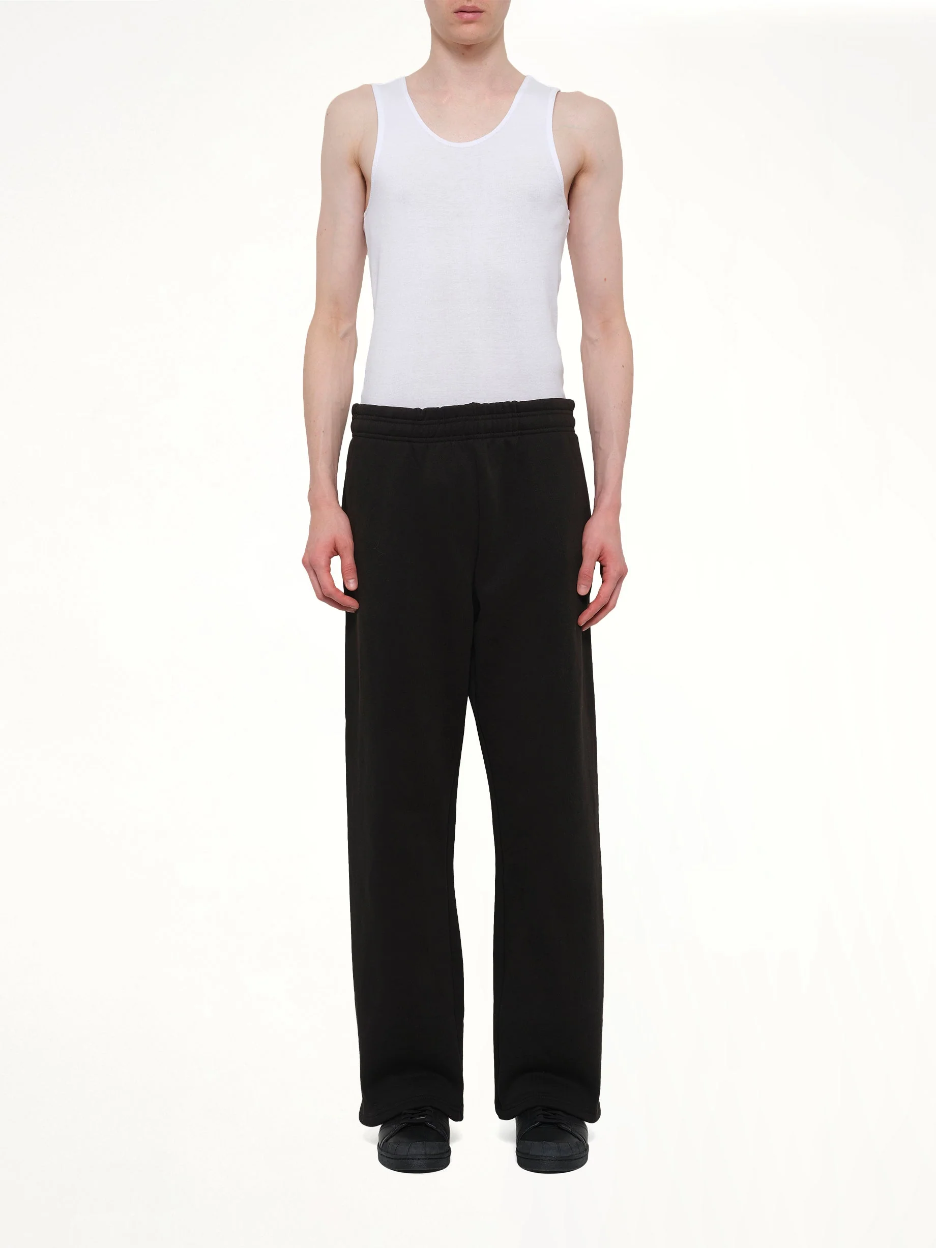 Straight Leg Sweatpant in Black - Image 7