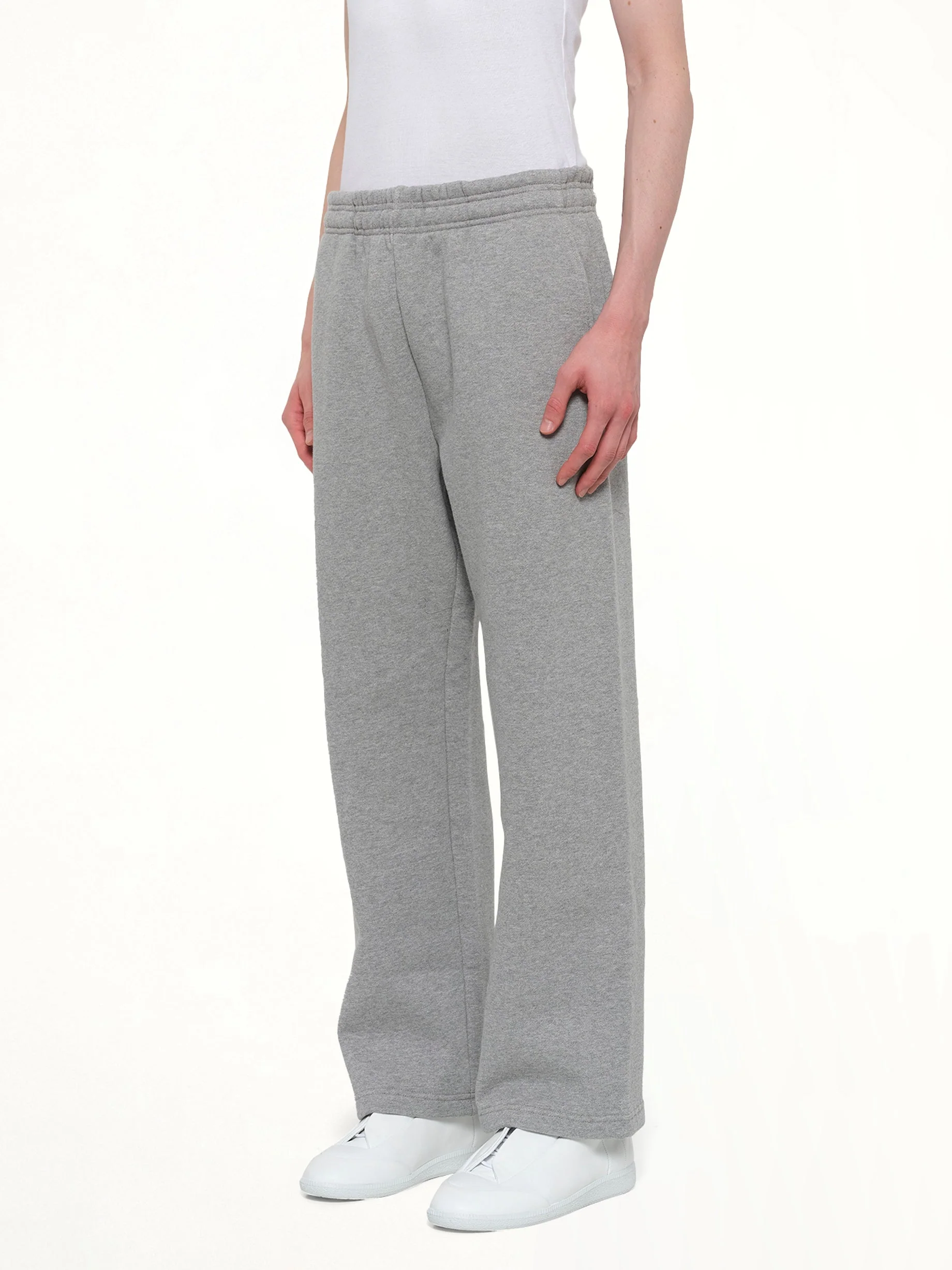 Straight Leg Sweatpant in Grey Marle - Image 3